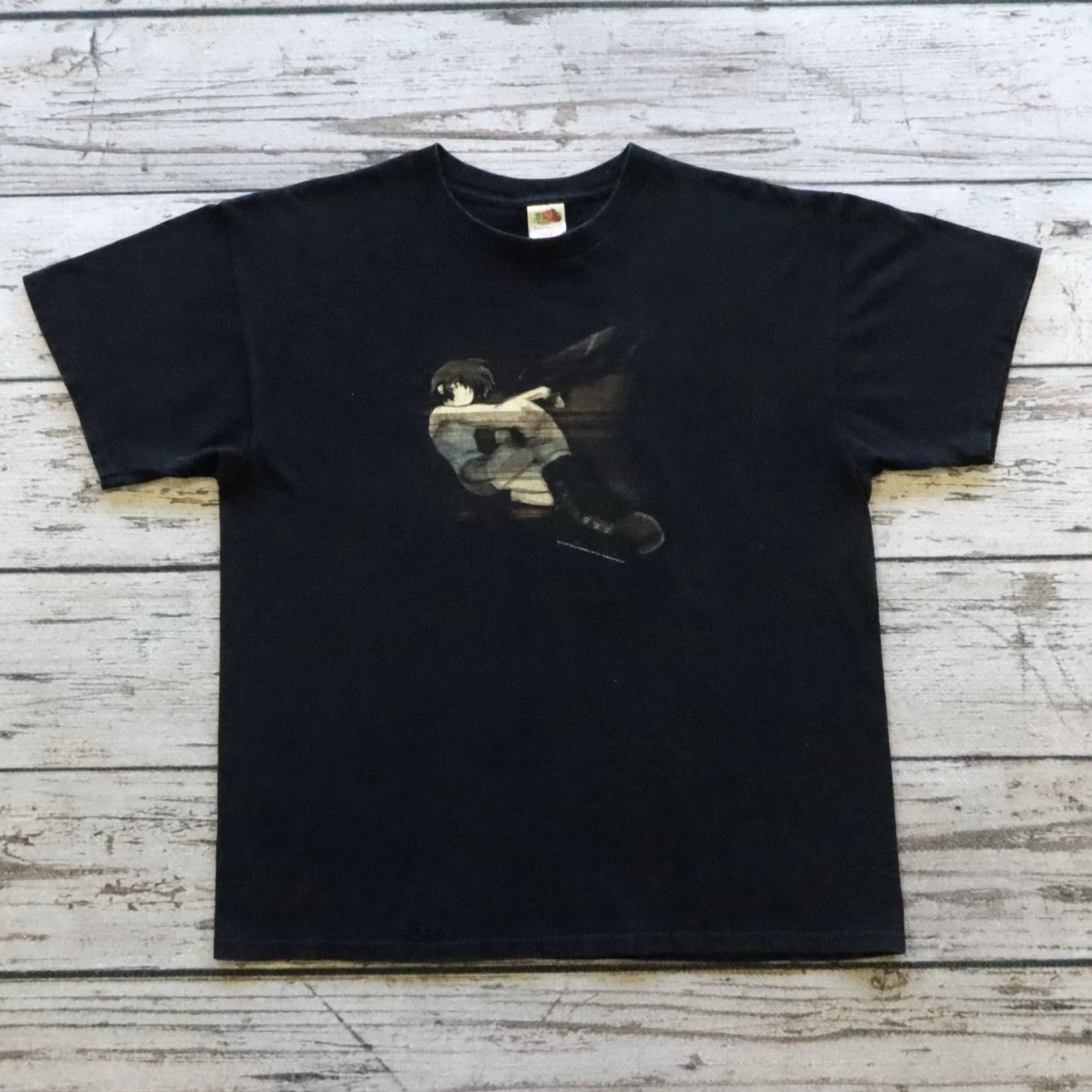 Vintage VINTAGE Noir Anime Tee Shirt XL Black Mens XS? Size US XL / EU 56 / 4 - 2 Thumbnail