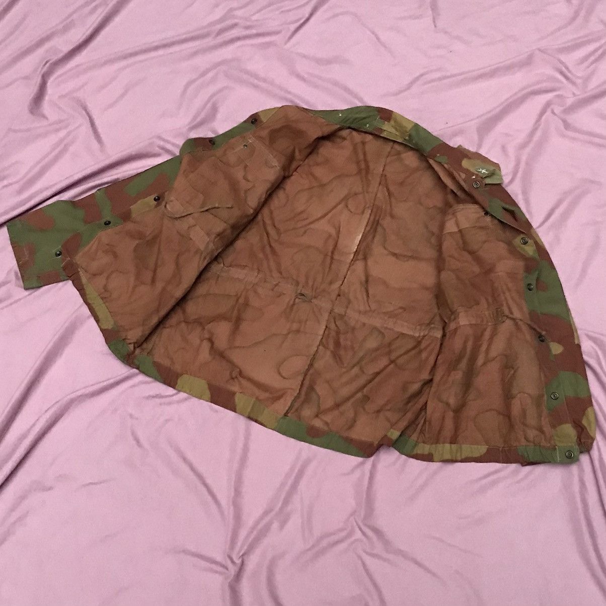 Other 1960 M29 San Marco Telo Mimetico italian army camo jacket Size US M / EU 48-50 / 2 - 7 Thumbnail