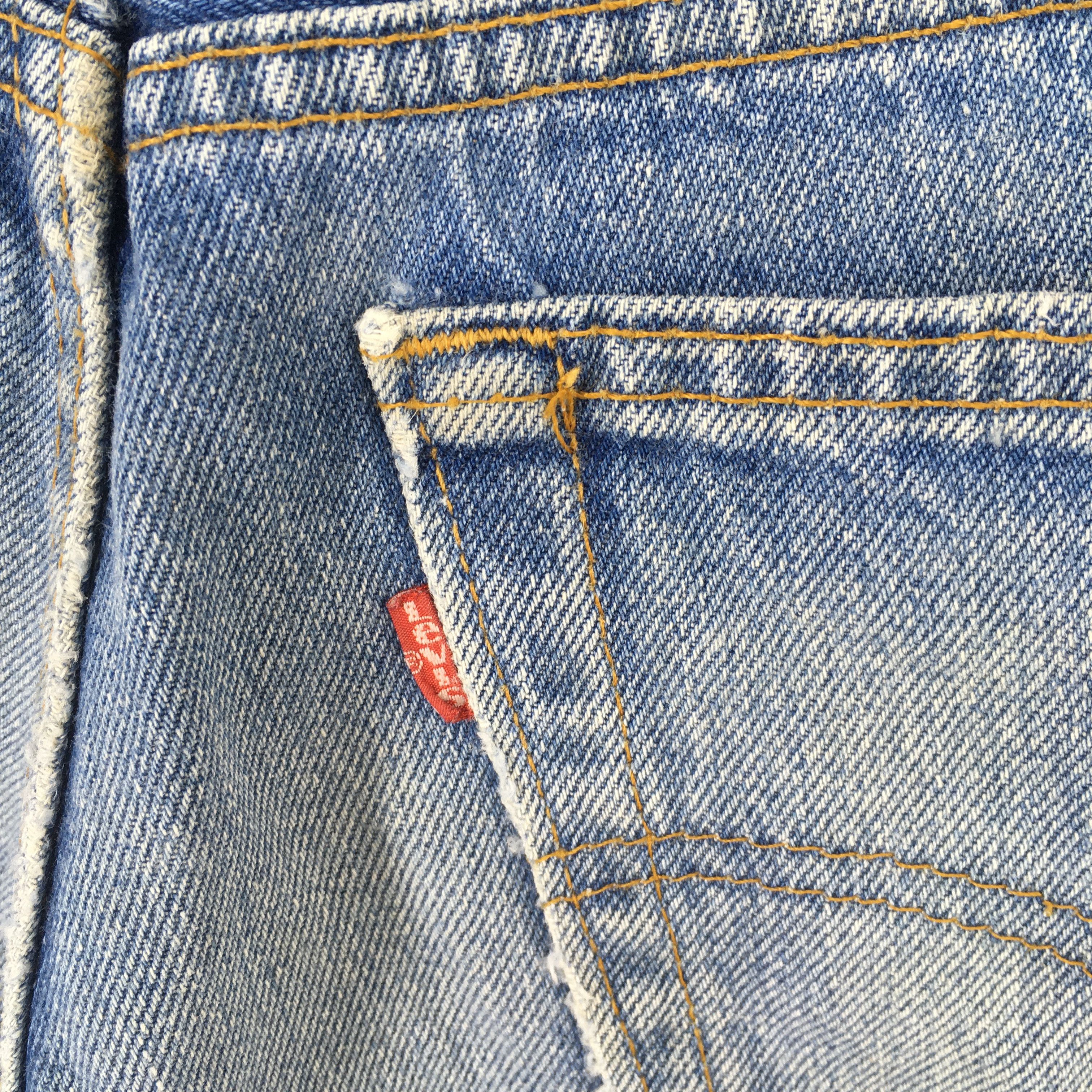Levi's Size 28x28 Vintage 80s Levi's 501XX Straight Leg Jeans S1642 Size US 28 / EU 44 - 11 Thumbnail