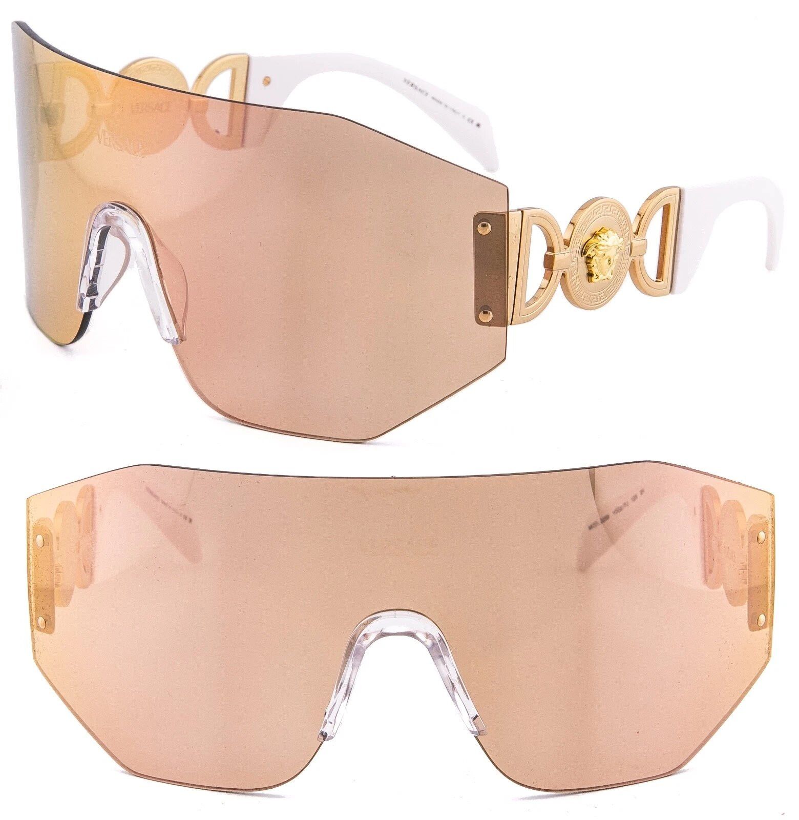 Versace VERSACE 2258 MEDUSA BIGGIE Mask VE2258 Unisex Sunglasses Size ONE SIZE - 1 Thumbnail