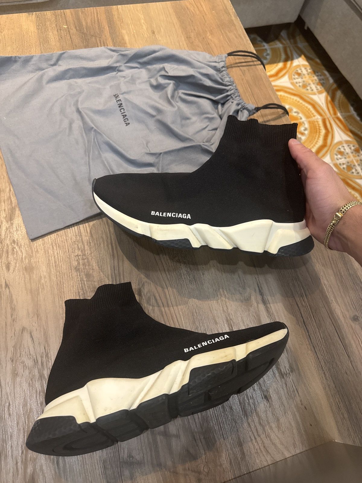 Balenciaga Speed Trainer Black Size US 10 / EU 43 - 2 Thumbnail