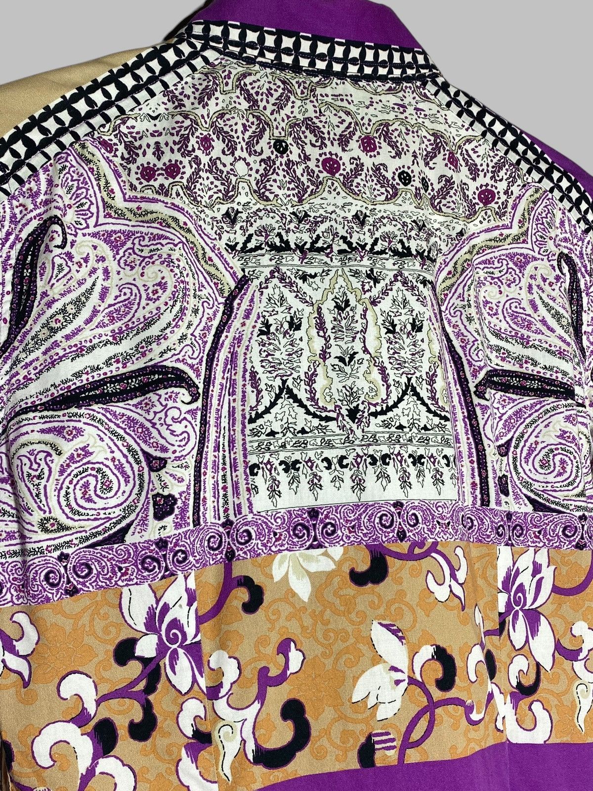 Etro 🔥 ETRO PAISLEY WOMEN’S SHIRT ITALIAN LUXURY PSYCHEDELIA Size S / US 4 / IT 40 - 6 Thumbnail