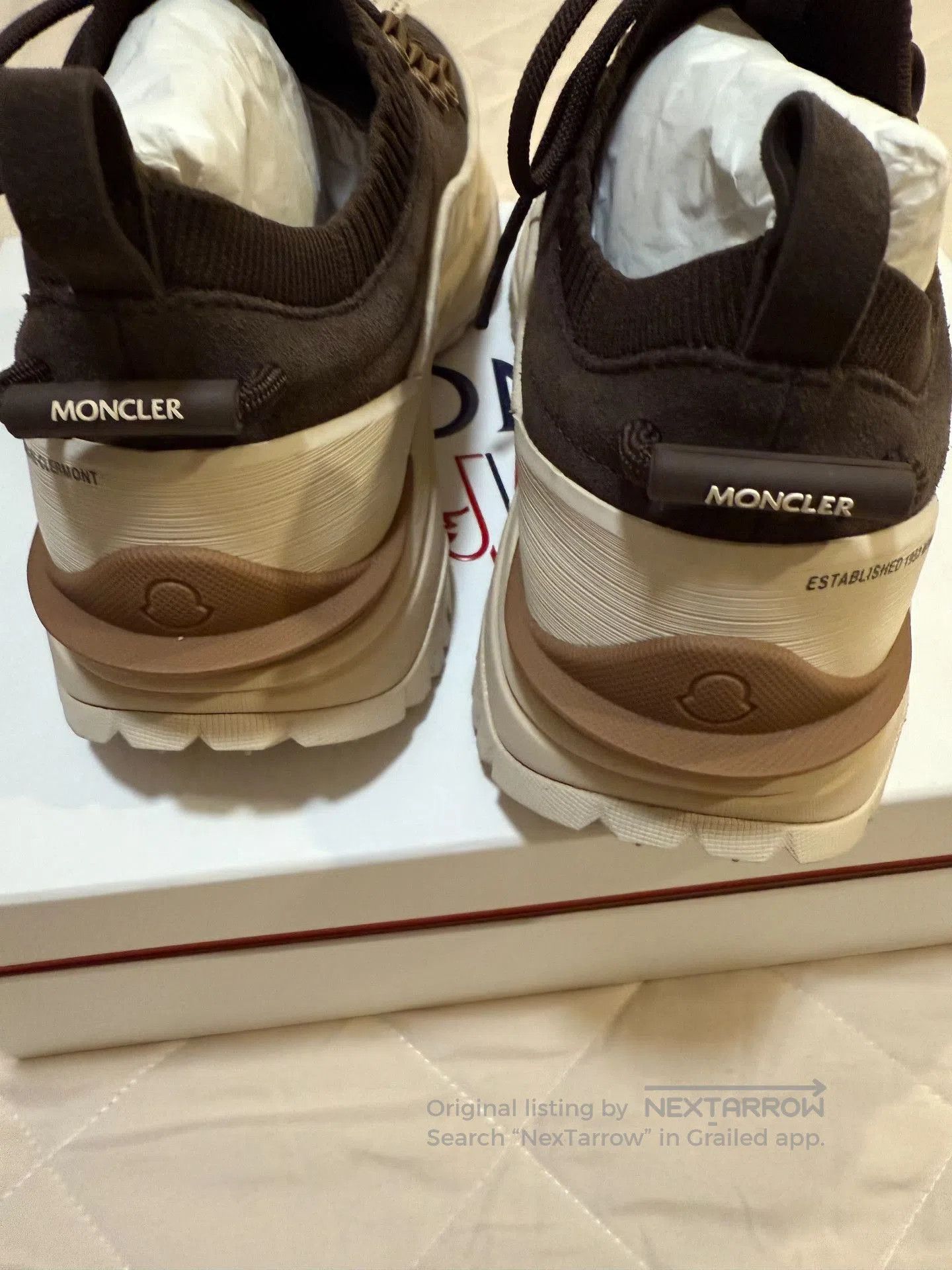 Moncler Moncler Trailgrip Lite3 Men's Sneakers. Size US 7 / EU 40 - 4 Thumbnail