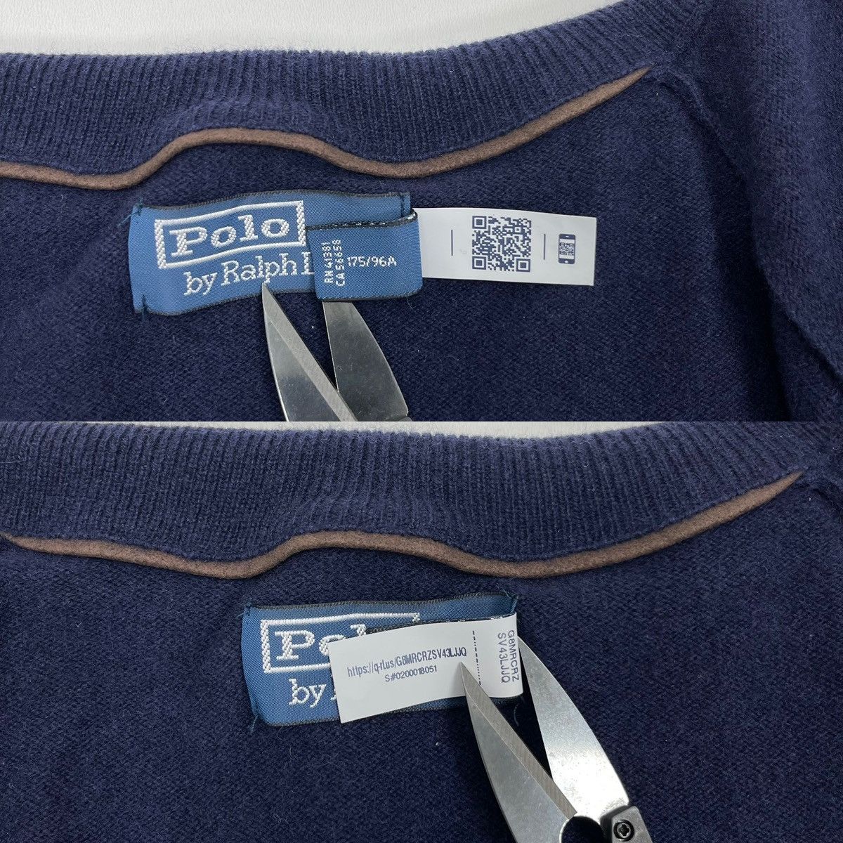 Polo Ralph Lauren Polo Ralph Lauren Wool Full Zip Sweater Navy Size US M / EU 48-50 / 2 - 9 Thumbnail