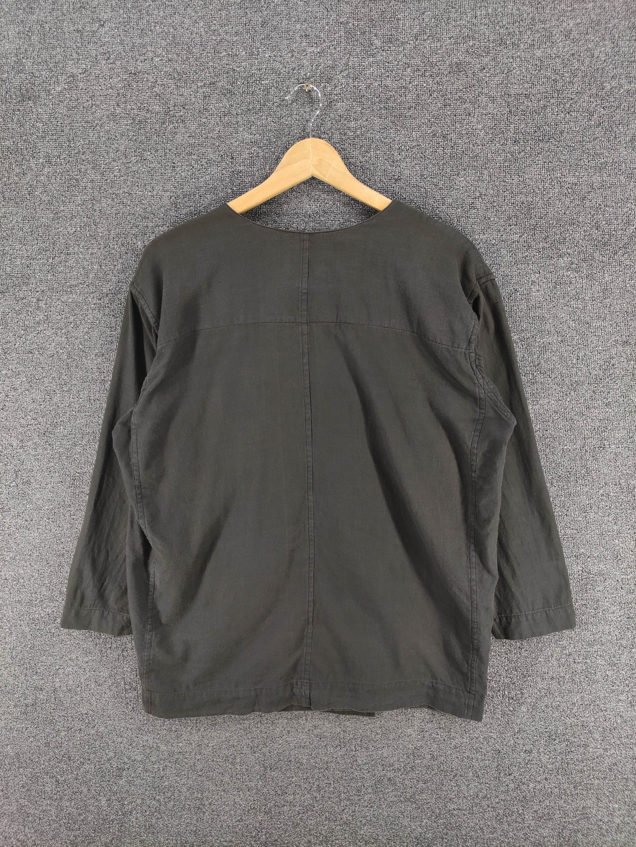 Issey Miyake Vintage 80s Plantation Cardigan Size L / US 10 / IT 46 - 10 Thumbnail