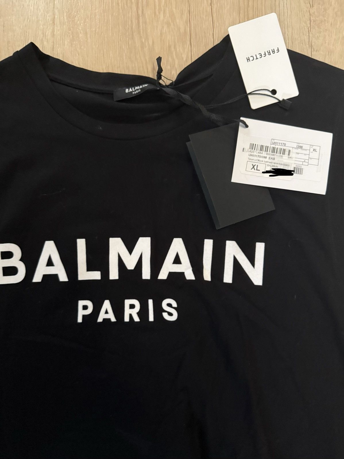 Balmain Balmain mens logo sleeveless top Size US XL / EU 56 / 4 - 3 Thumbnail