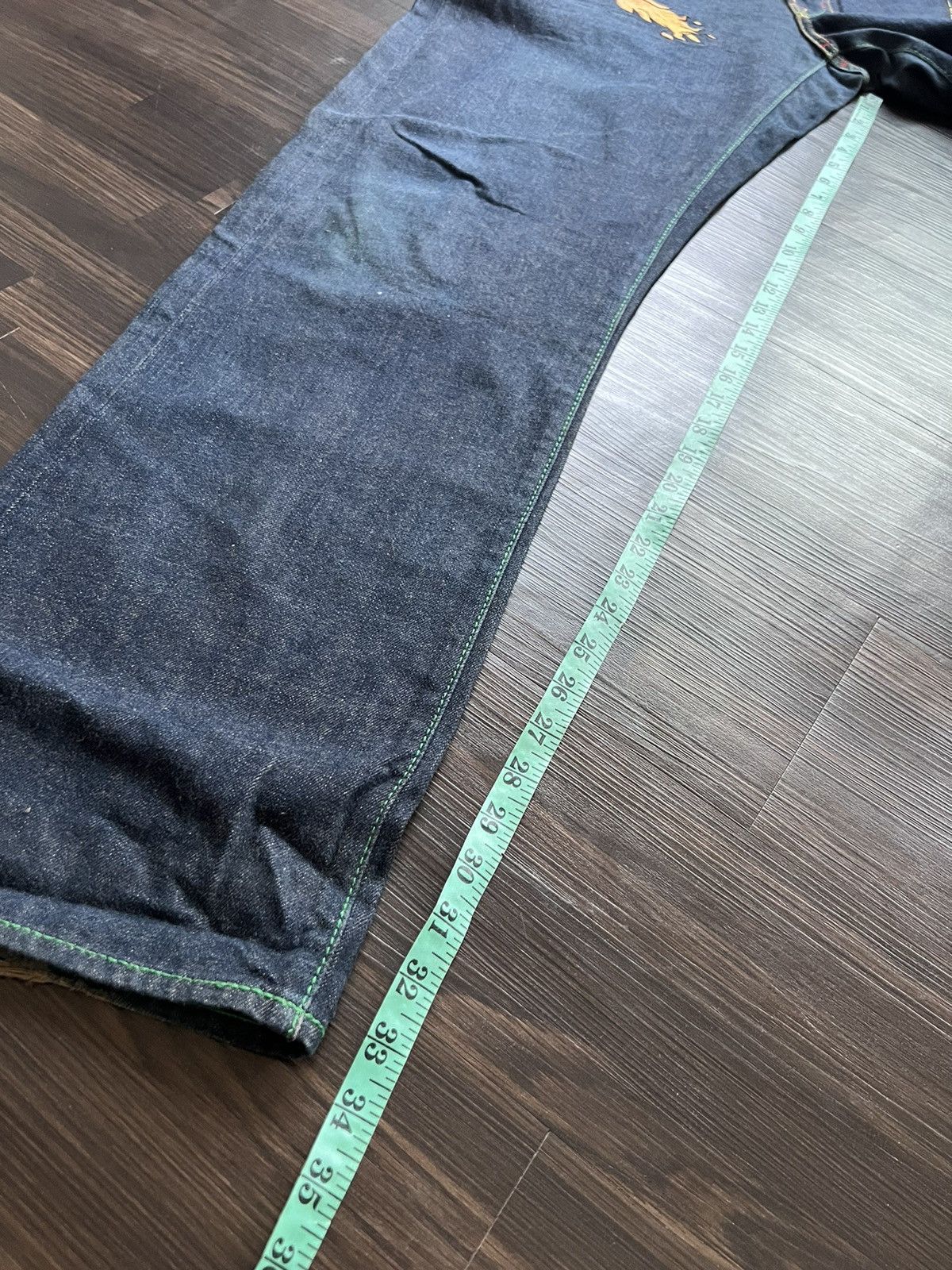 RMC Jeans 🔥 Archieves YOROPIKO MARTIN YATMING RMC DRAGON EMBROIDED Size US 38 / EU 54 - 16 Thumbnail