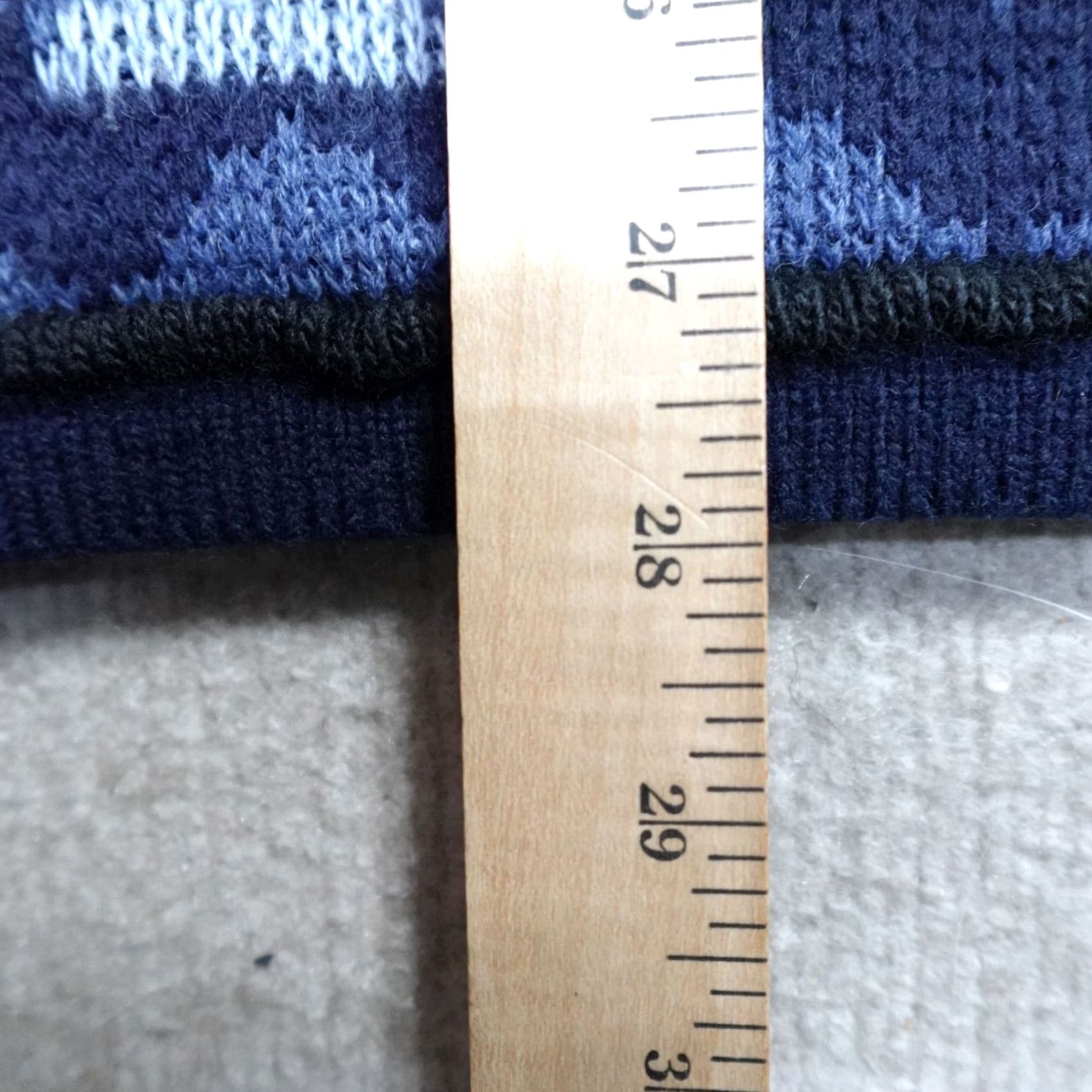 Vintage VINTAGE J.J. Poole Sweater Medium Blue Geometric 3D Made in USA Mens Pullover Knit Acrylic Geometric 3D Blue USA M Size US M / EU 48-50 / 2 - 7 Thumbnail