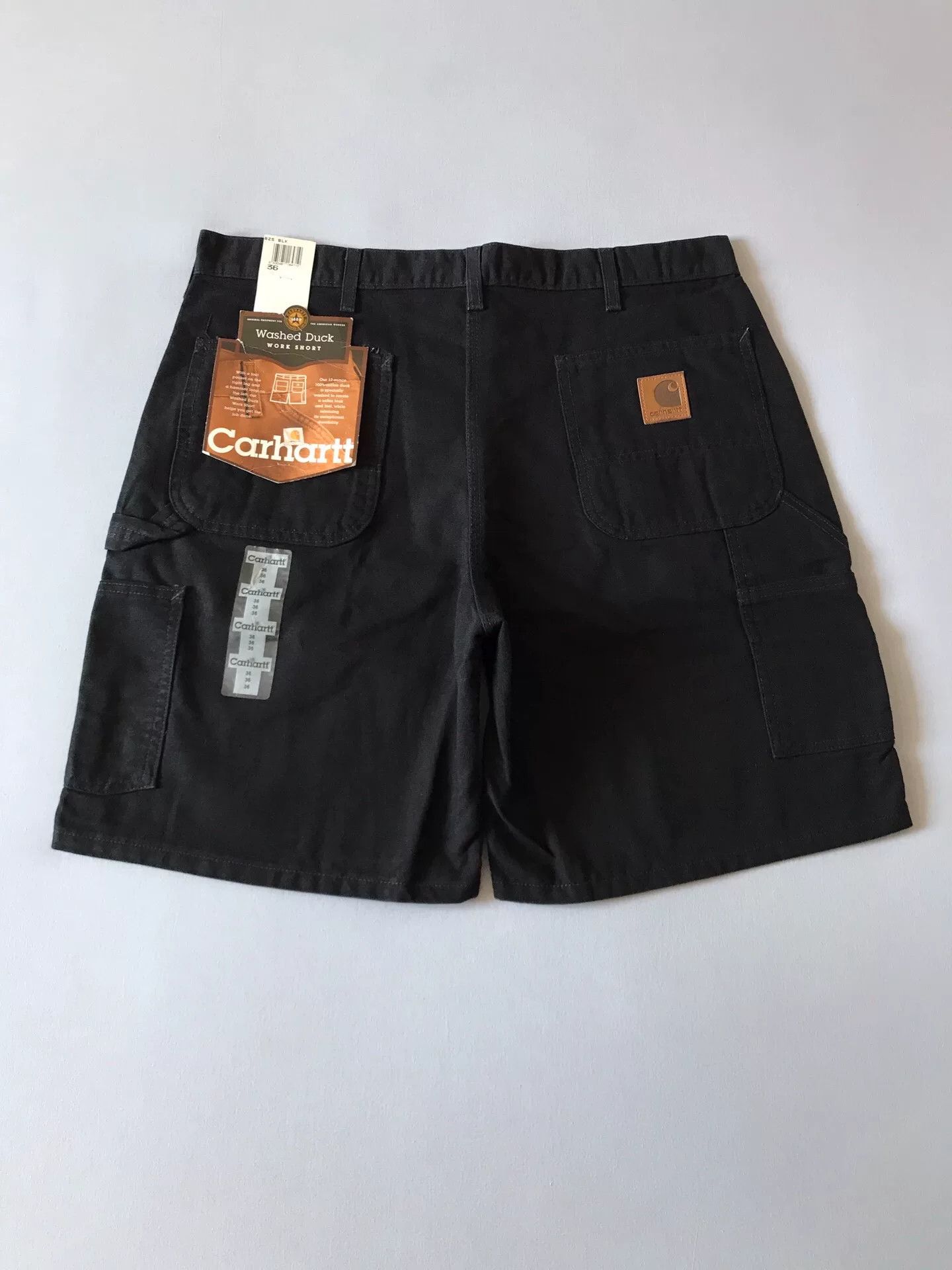 Carhartt Carhartt B25 Black W36 Work Shorts Size US 36 / EU 52 - 1 Thumbnail