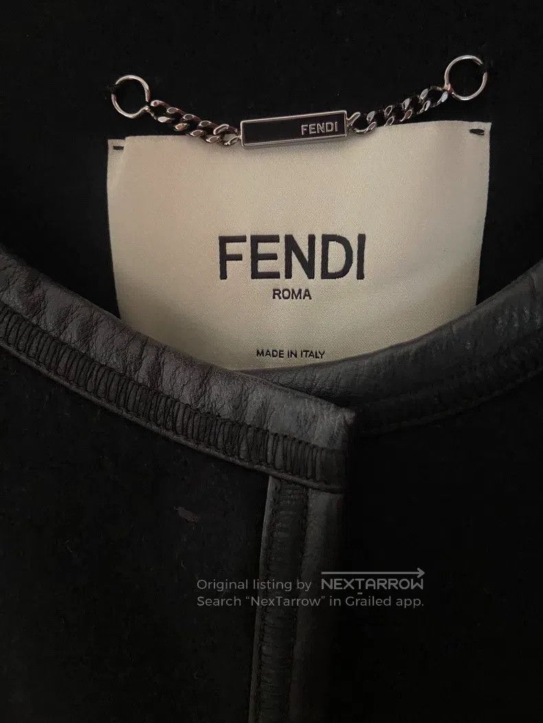 Fendi Fendi Runway limited edition wool coat Size S / US 4 / IT 40 - 2 Thumbnail