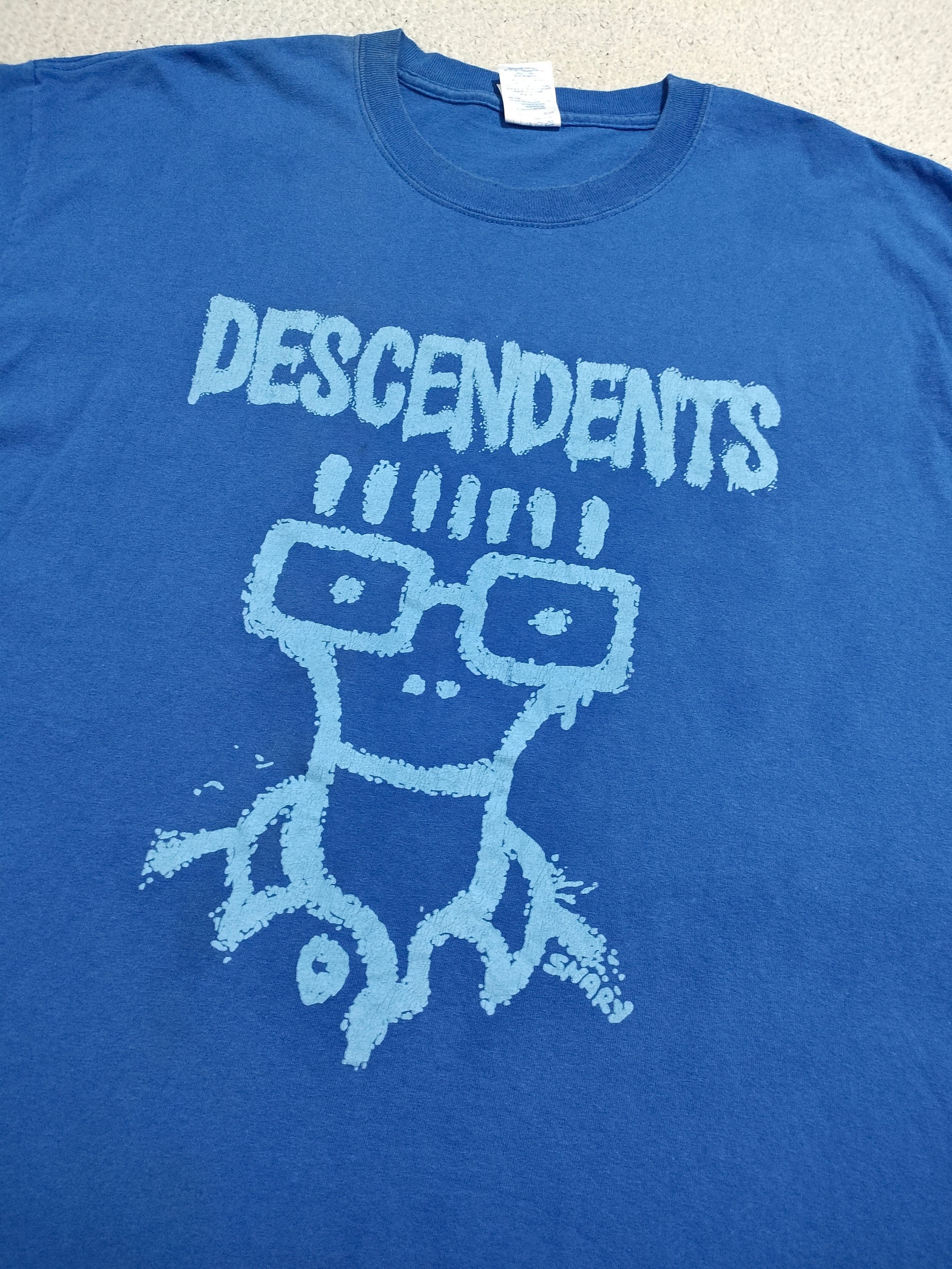 Band Tees Early 00s DESCENDENTS 'Sketch Milo' Vintage Band Tee Size US XL / EU 56 / 4 - 2 Thumbnail