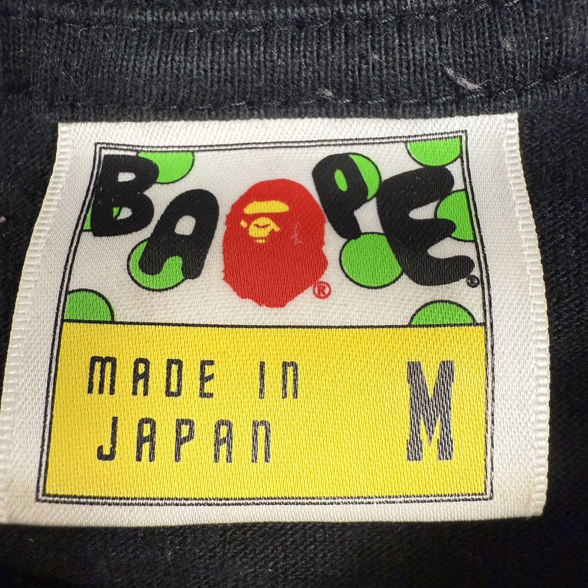 Bape Bape 2008 Baby Milo Shark ‘Black’ T-Shirt Size US M / EU 48-50 / 2 - 5 Thumbnail