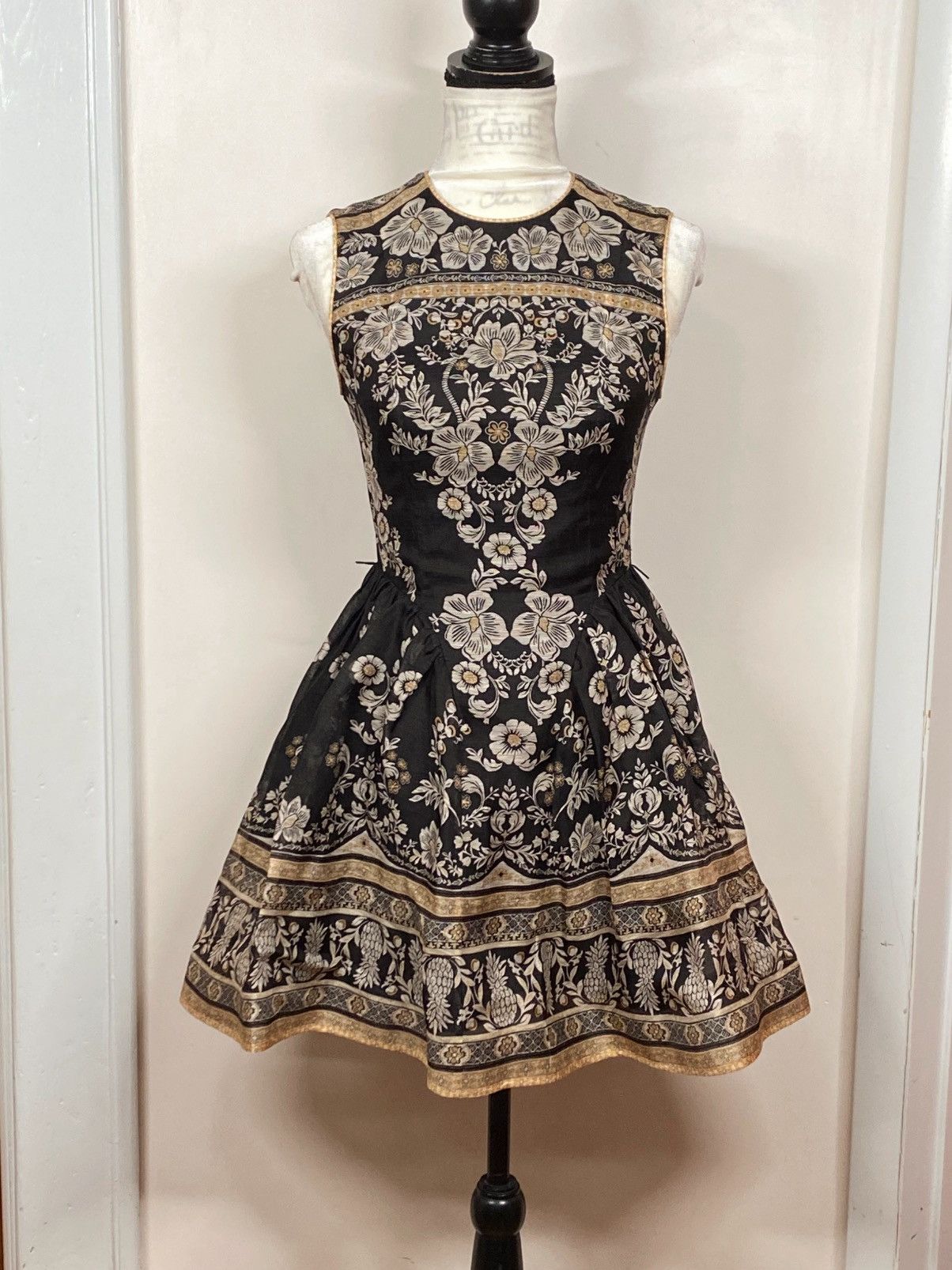 Zimmermann Zimmermann Balance Peplum Mini Dress size 0/us size 4 Size S / US 4 / IT 40 - 8 Thumbnail