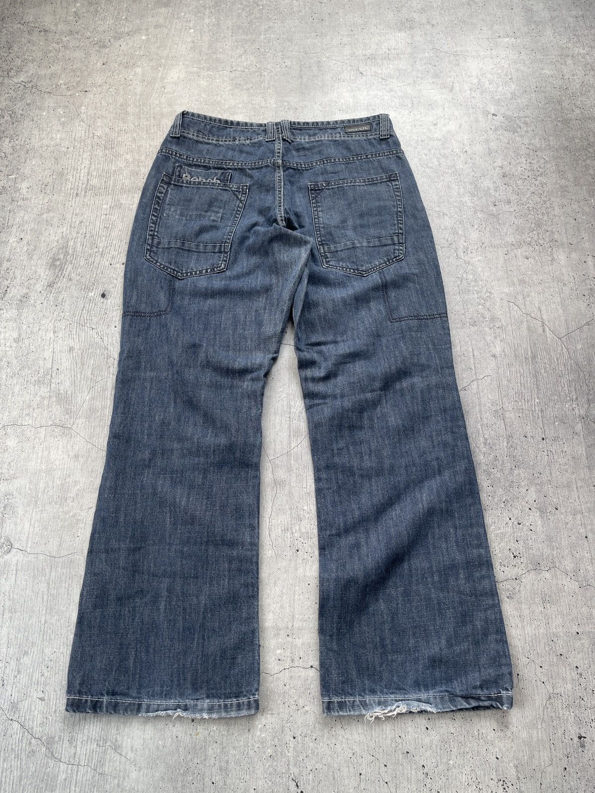 Bench × Vintage Vintage Rare Cargo Biker zipper Jeans pants Size US 30 / EU 46 - 1 Thumbnail