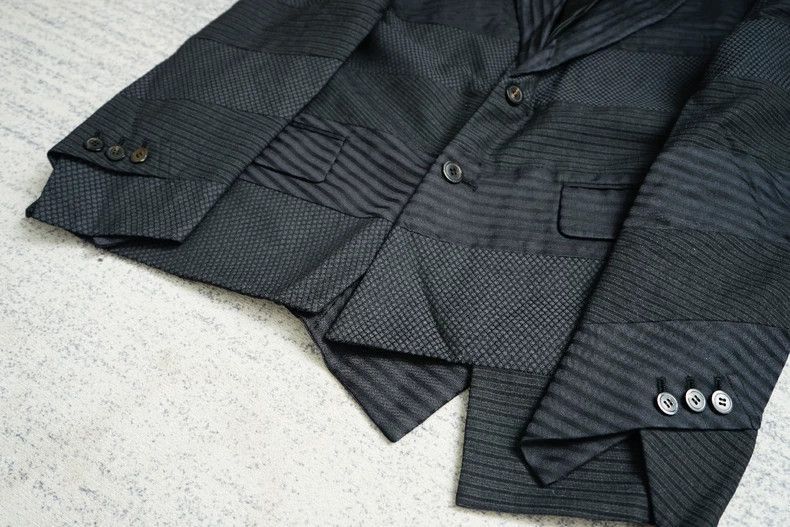 Comme des Garcons comme des garcons spiral-cut patchwork suit-2505 Size US XS / EU 42 / 0 - 5 Thumbnail