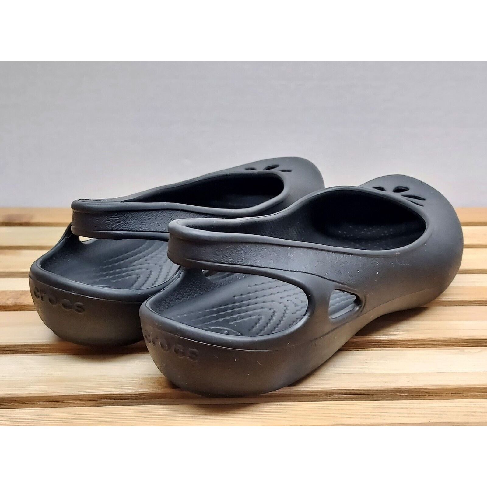 Crocs Crocs Womens | Black | Taylor Slingback Sandals Size 8 Size US 8 / IT 38 - 3 Thumbnail