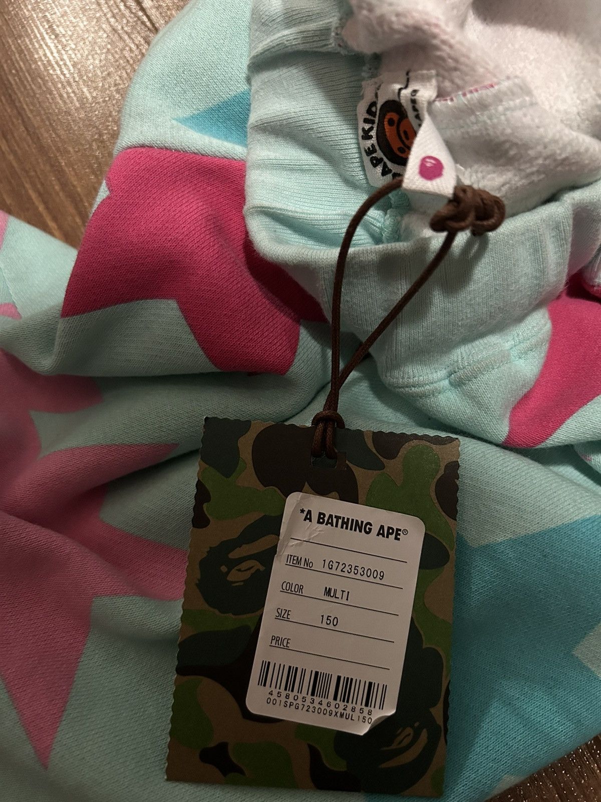 Bape Bape Kids Sweat Shorts Size 25" / US 0 / IT 36 - 4 Thumbnail