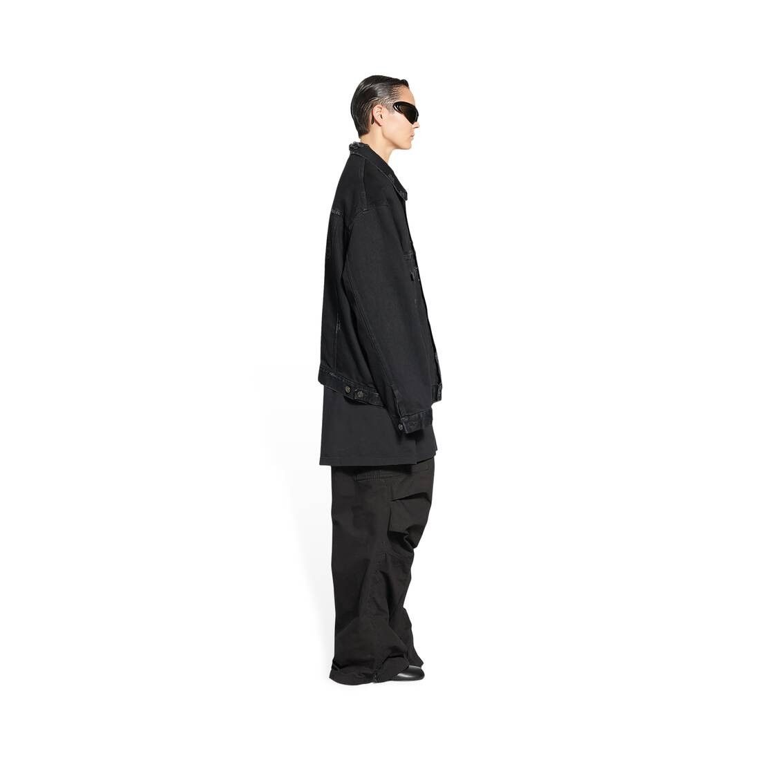 Balenciaga o1mt1gz0125 3B Sports Icon Large Fit Jacket in Black Size US XS / EU 42 / 0 - 3 Thumbnail