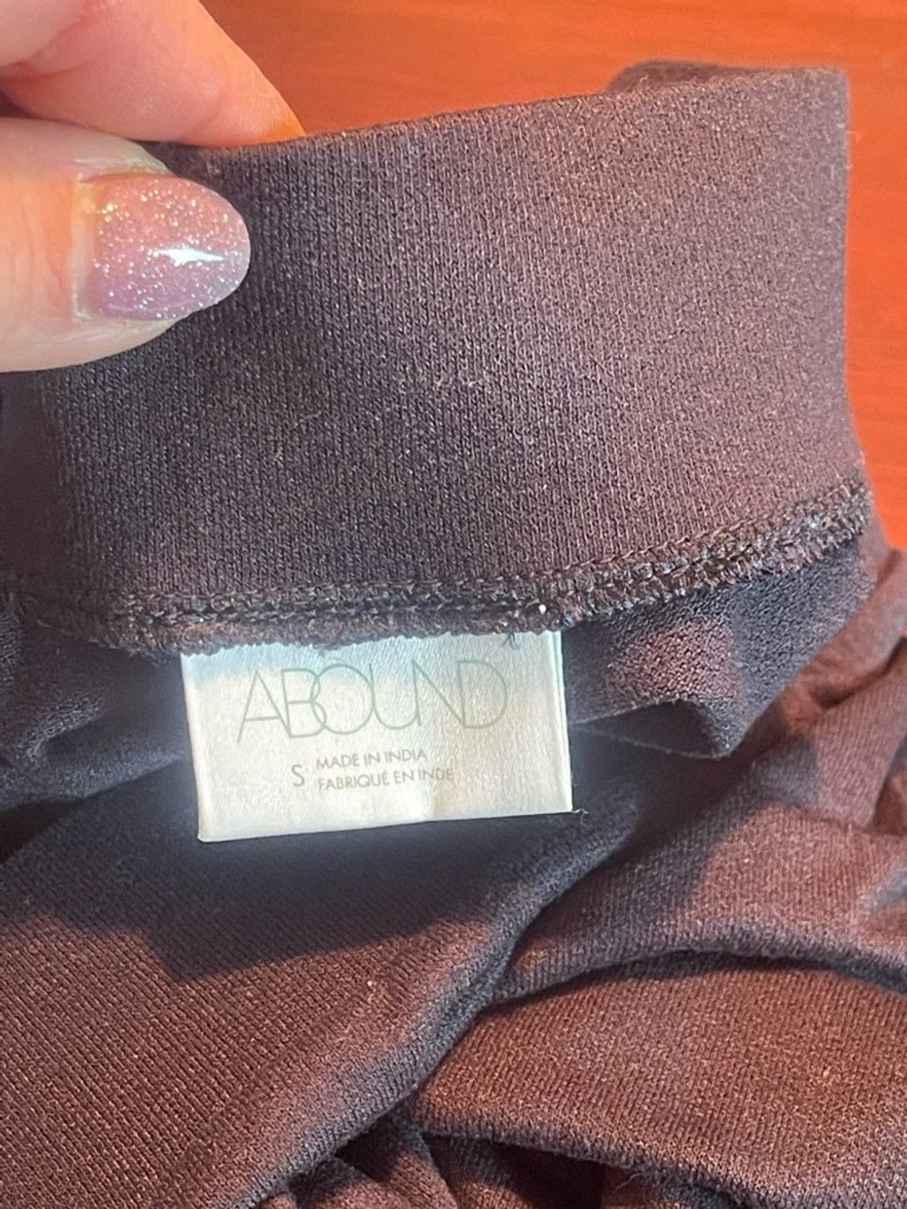 What Goes Around Comes Around Abound Ruffle Hem Wide Leg Pants Black Sz S High Waist Size 25" / US 0 / IT 36 - 9 Thumbnail