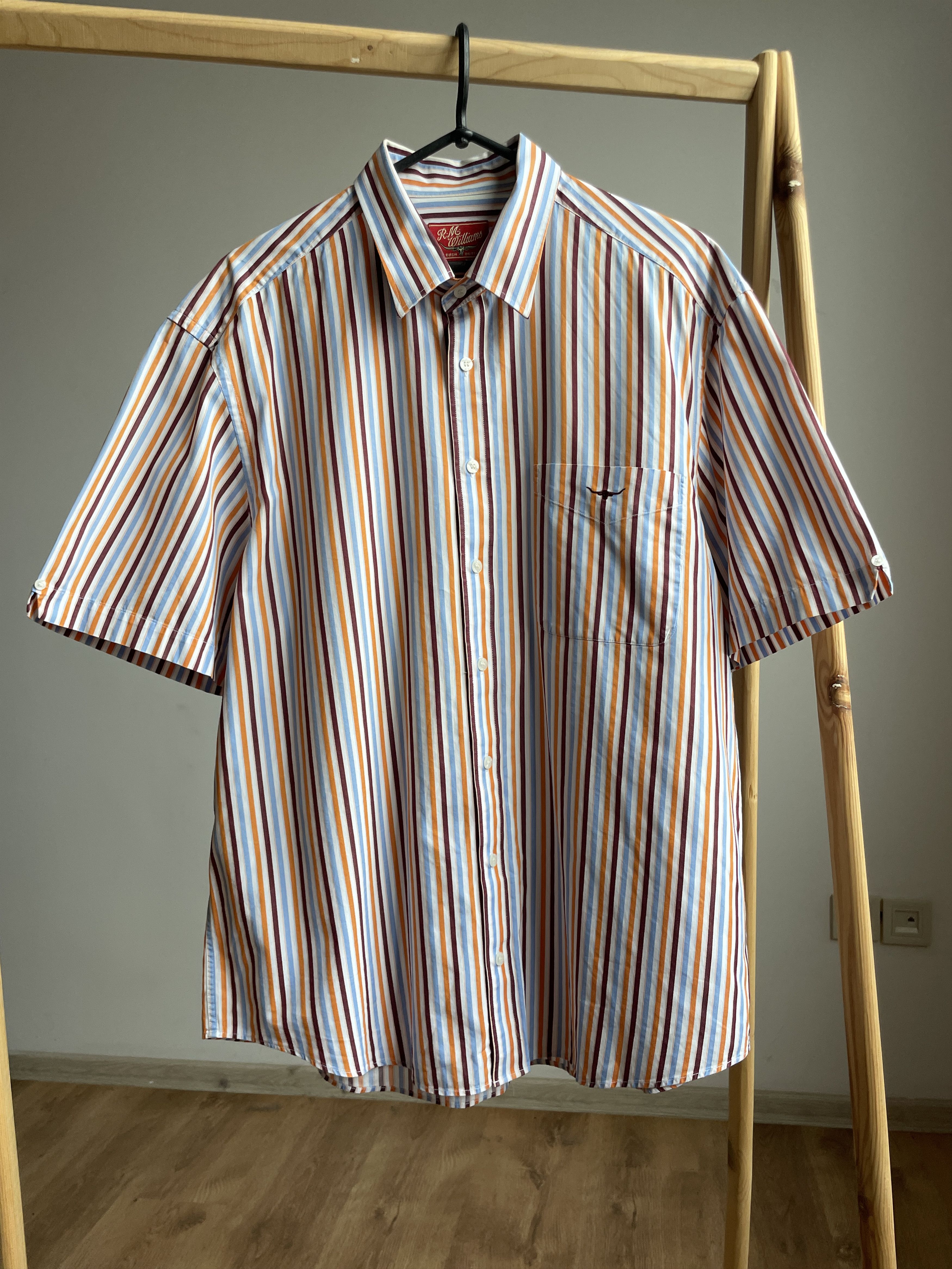 R.M. Williams R.M. Williams Striped S/S Shirt Size XXL Size US XXL / EU 58 / 5 - 1 Thumbnail