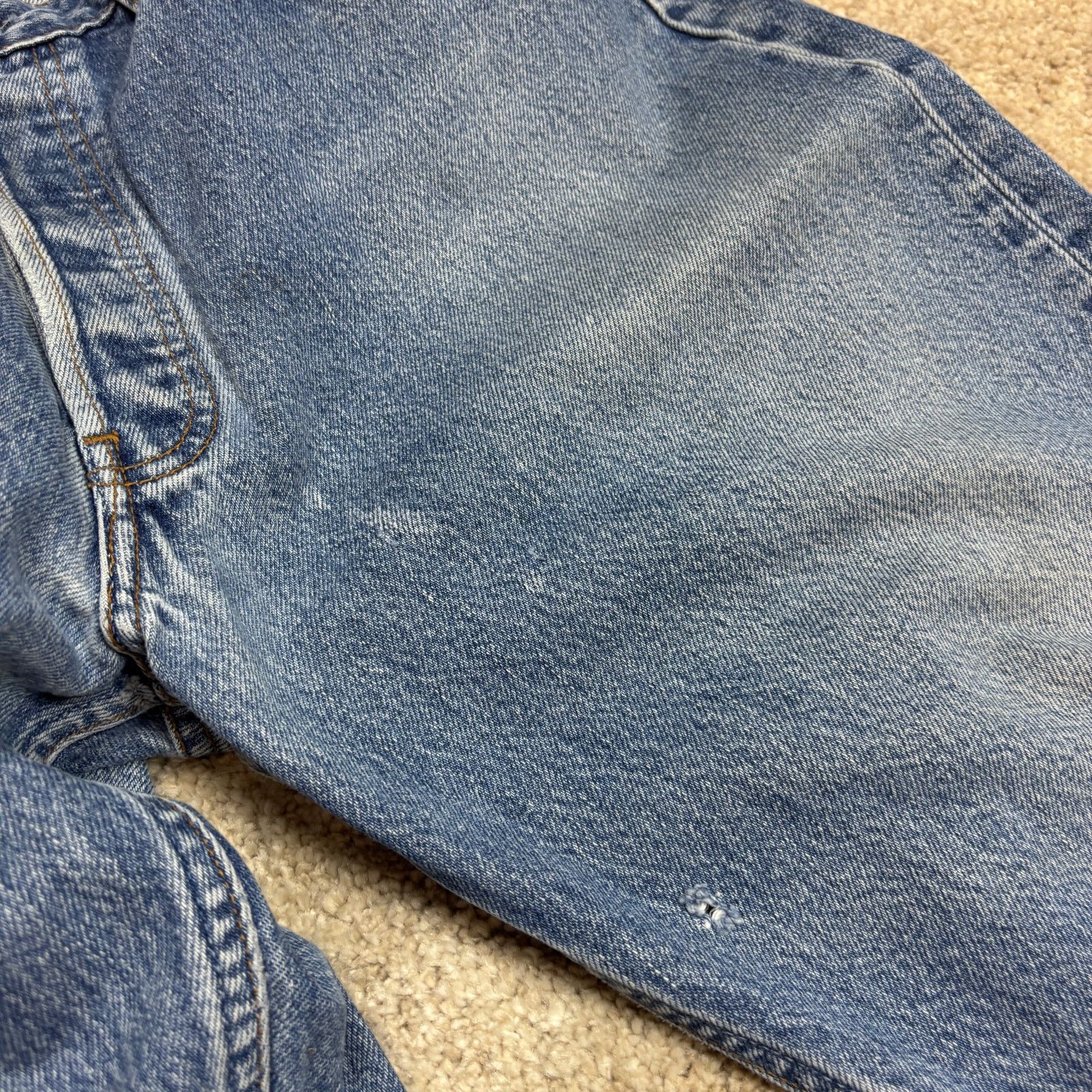 Levi's × Vintage Vintage 90s Levi's 517 Boot Cut Jeans 34x32 (Actual 32x31) Size US 32 / EU 48 - 15 Thumbnail