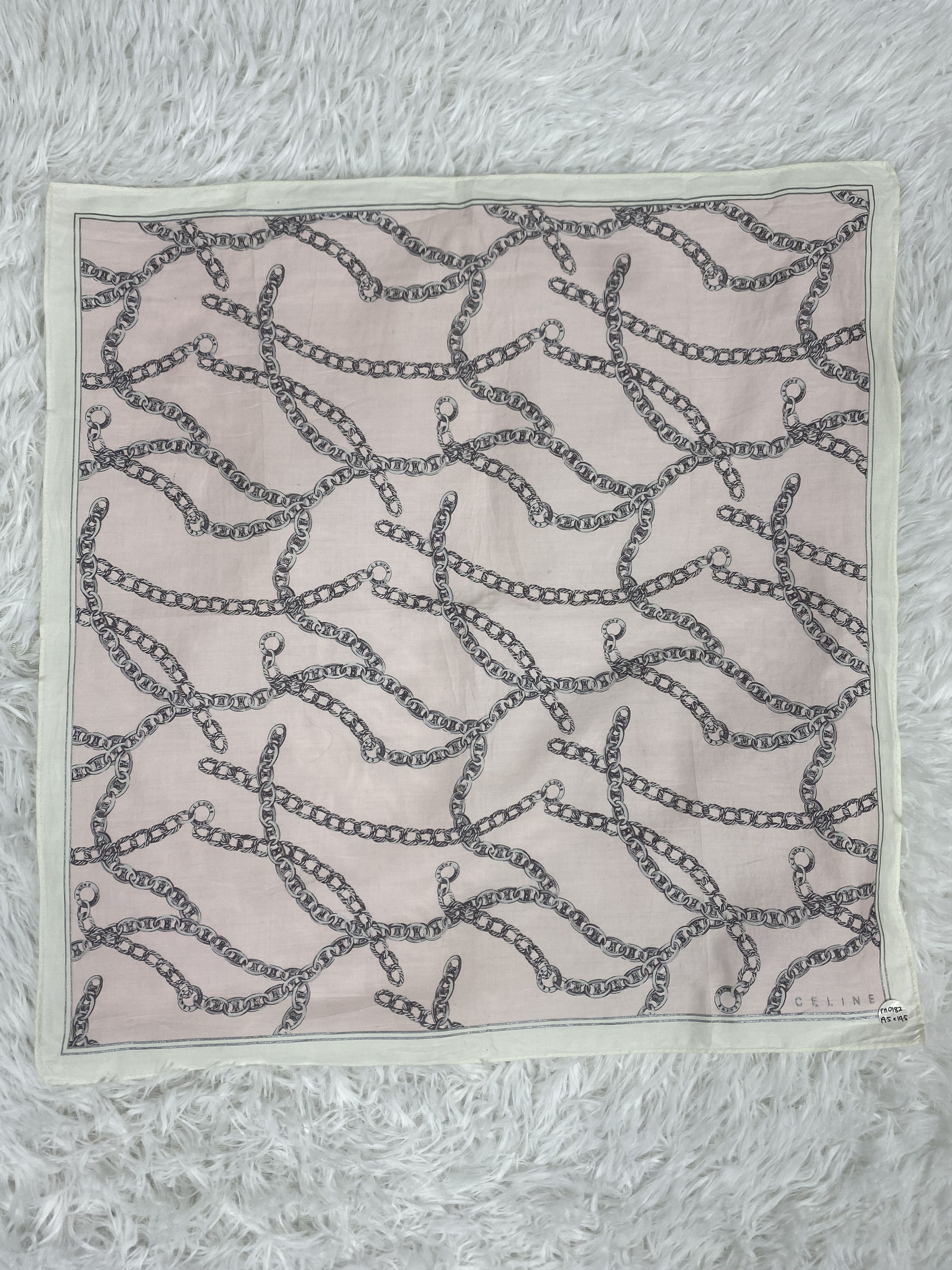 Celine × Vintage Vintage Celine Handkerchief Neckerchief PH0182 Size ONE SIZE - 3 Thumbnail