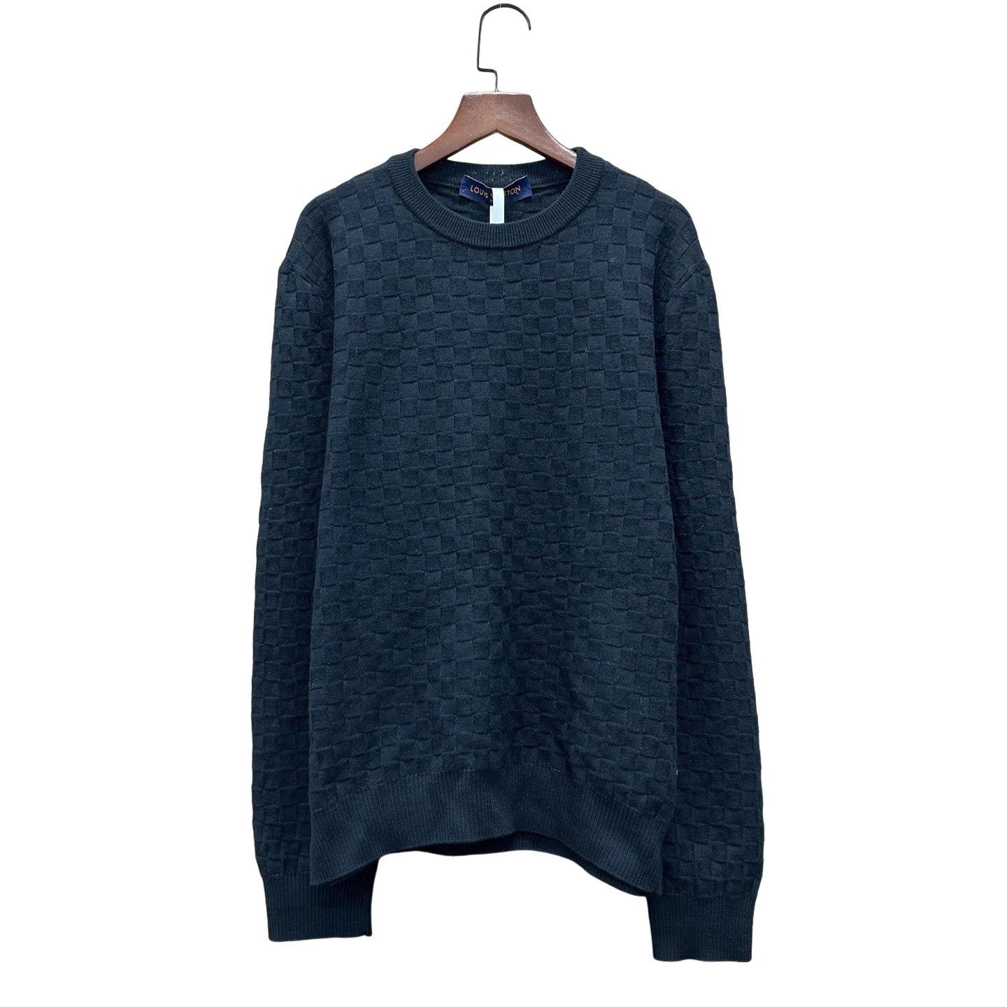 Louis Vuitton Louis Vuitton Damier Knit Sweater Size M Size US M / EU 48-50 / 2 - 1 Thumbnail