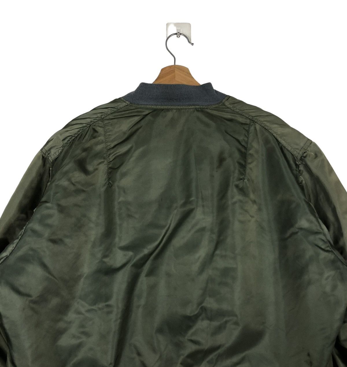 Alpha Industries 🔥VTG REVERSIBLE BOMBER JACKET MA-1 ALPHA INDUSTRIES USA Size US XL / EU 56 / 4 - 11 Thumbnail