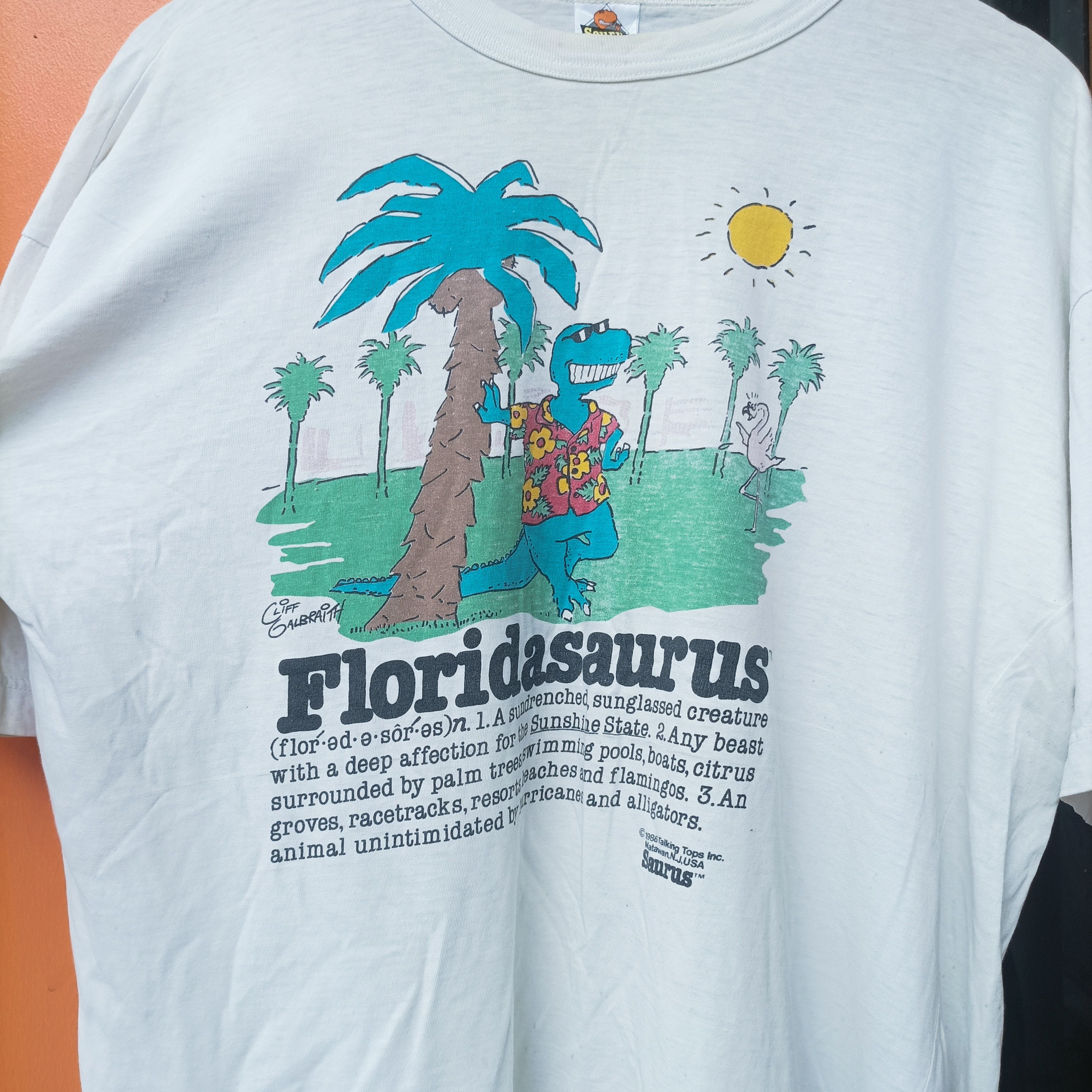 Vintage VINTAGE 90'S FLORIDINA SAURUS Size US XL / EU 56 / 4 - 4 Thumbnail