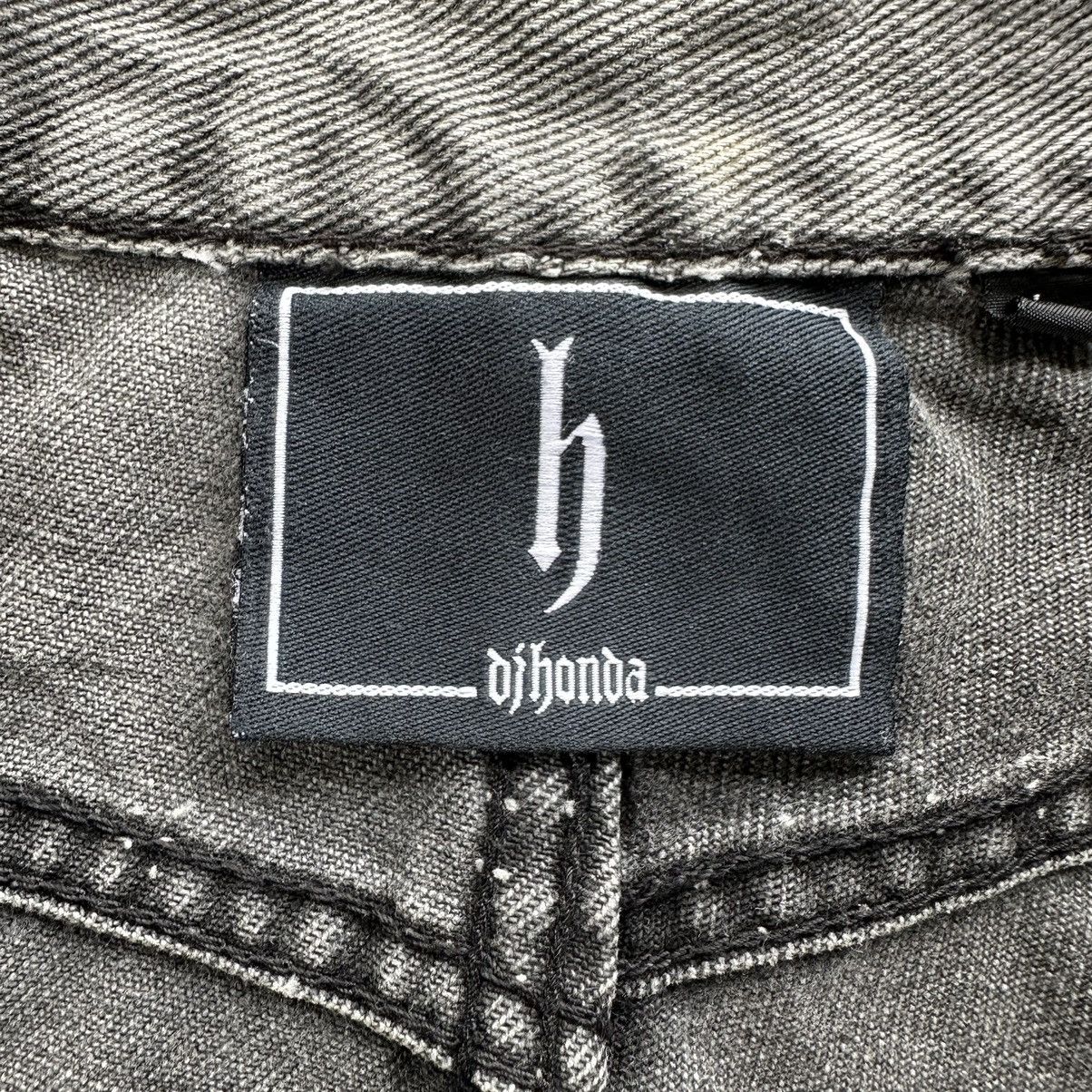 Japanese Brand × Jean × Vintage Vintage Ojhonoa Faded Black Distressed Denim Jean Pant W33 Size US 33 - 6 Thumbnail