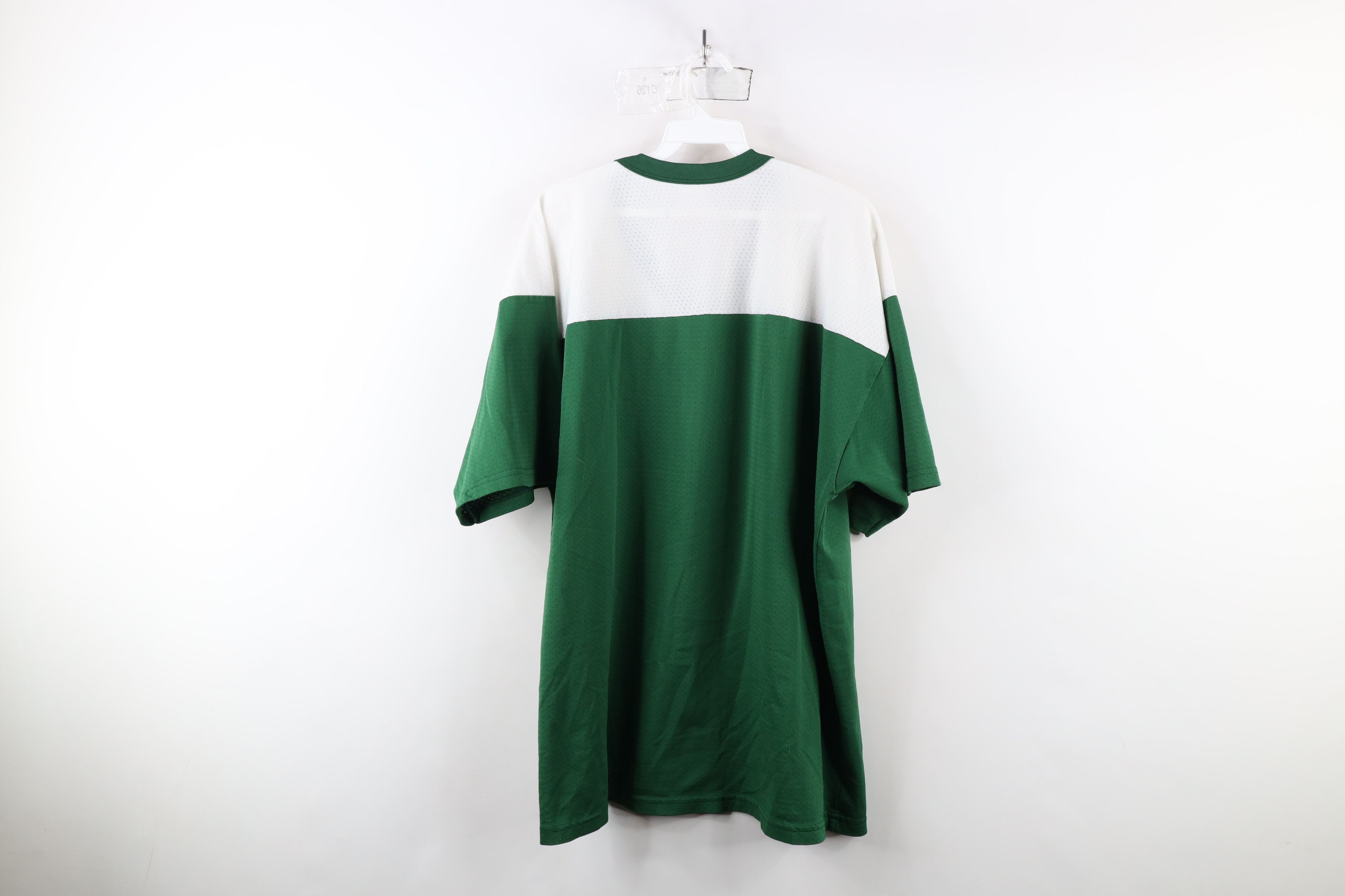Majestic × Vintage Vintage 90s Majestic Michigan University Short Sleeve Jersey Size US XXL / EU 58 / 5 - 13 Thumbnail