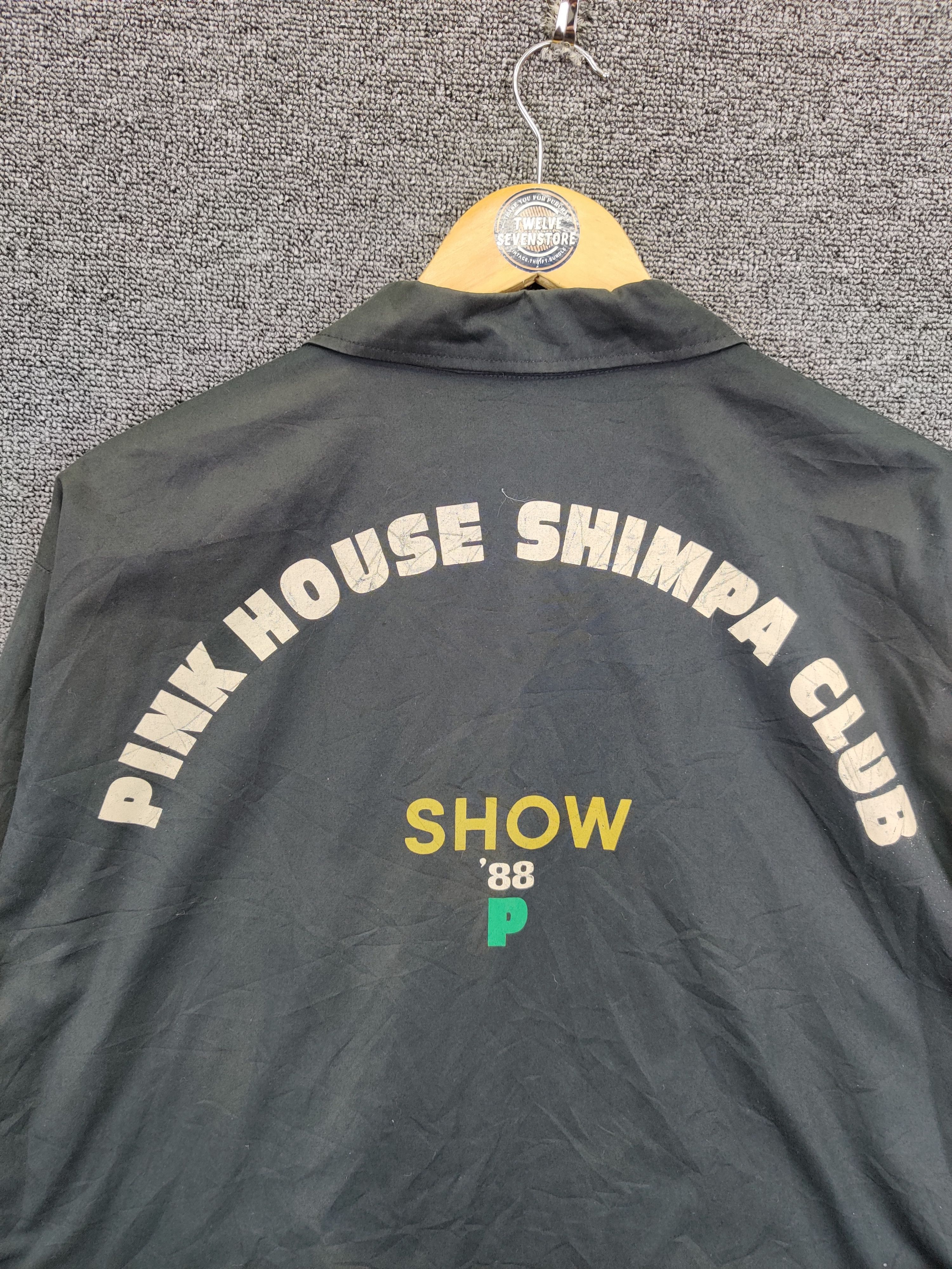 Pink House Vintage Pink House Zipper Jacket Nice Design Size US L / EU 52-54 / 3 - 7 Thumbnail