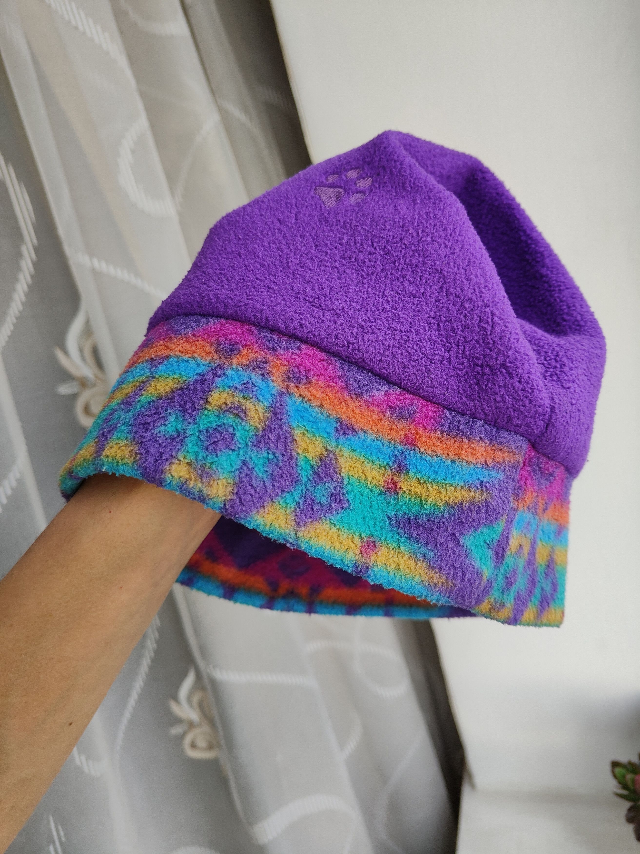 Polartec Vintage Polartec Series Zoo Ultra Rare 90s Fleece Hat Size ONE SIZE - 2 Thumbnail