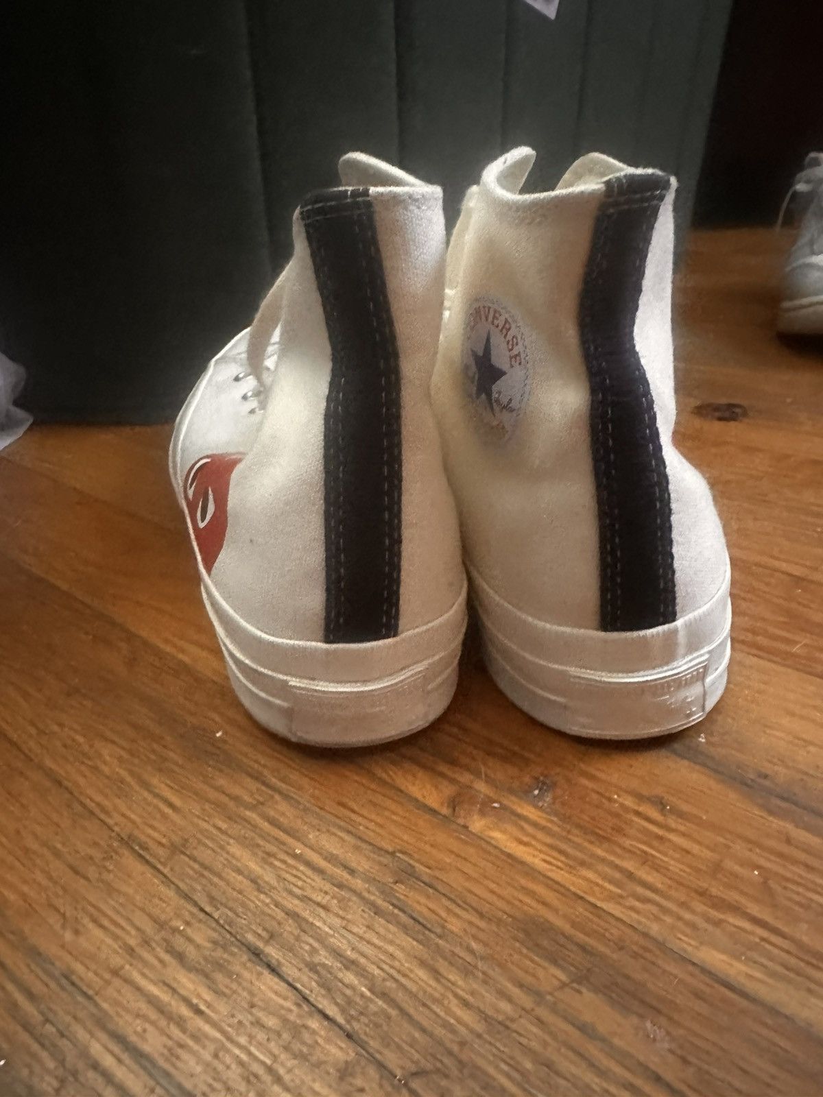 Comme des Garcons PLAY × Converse Comme des Garcons Play x converse chunk 70 high Size US 10 / EU 43 - 4 Thumbnail