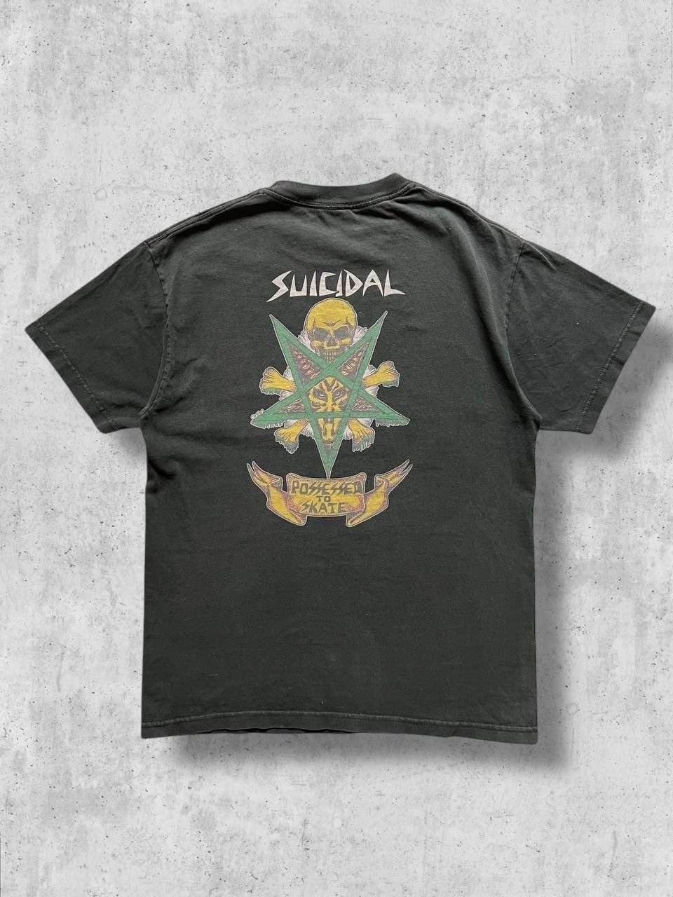 Sex Skateboards × Vintage SUICIDAL Skates Skateboarding Vintage tee t shirt heavy sex Size US S / EU 44-46 / 1 - 1 Thumbnail