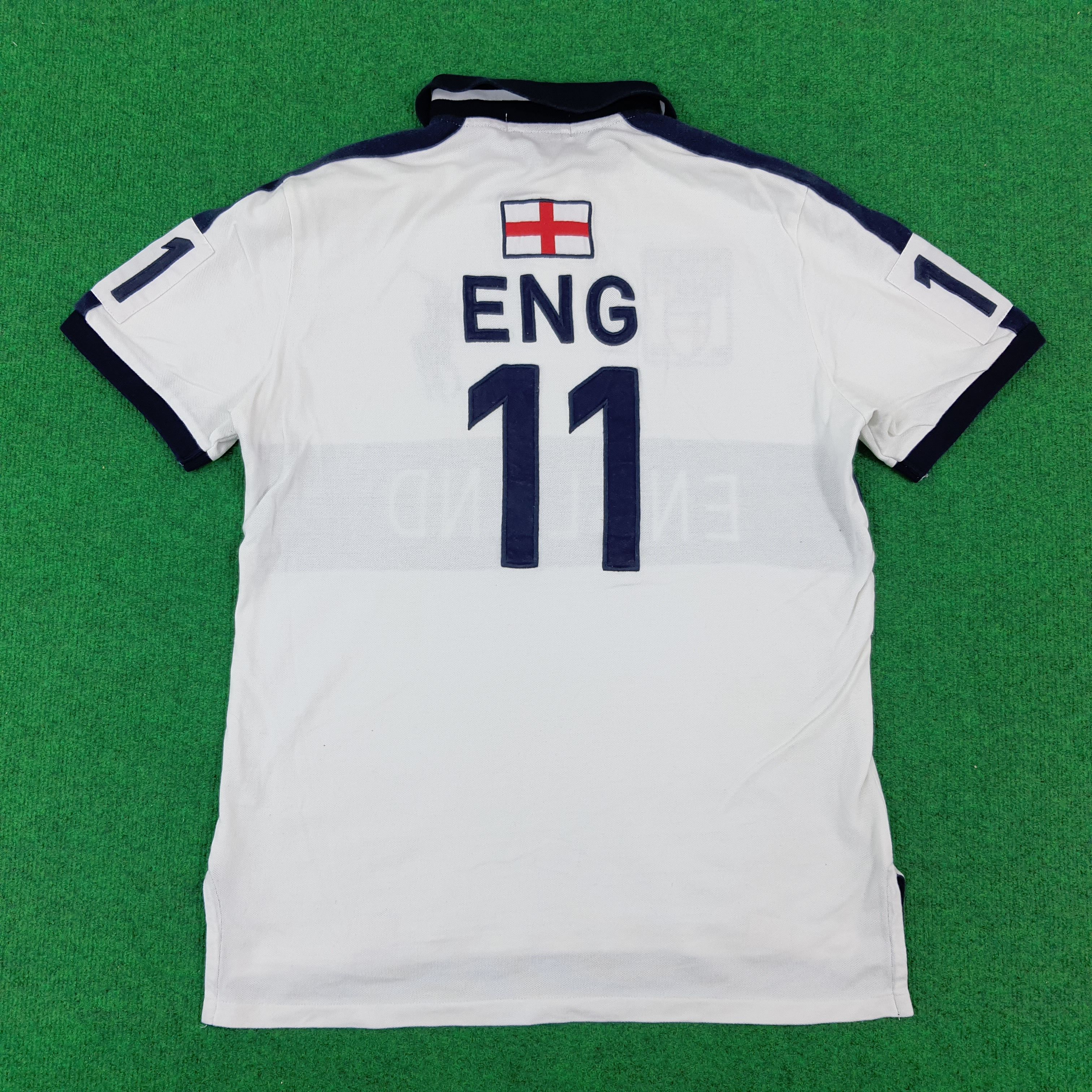 Polo Ralph Lauren × Vintage Vintage POLO by Ralph Lauren ENGLAND Polo Shirt Size US M / EU 48-50 / 2 - 3 Thumbnail