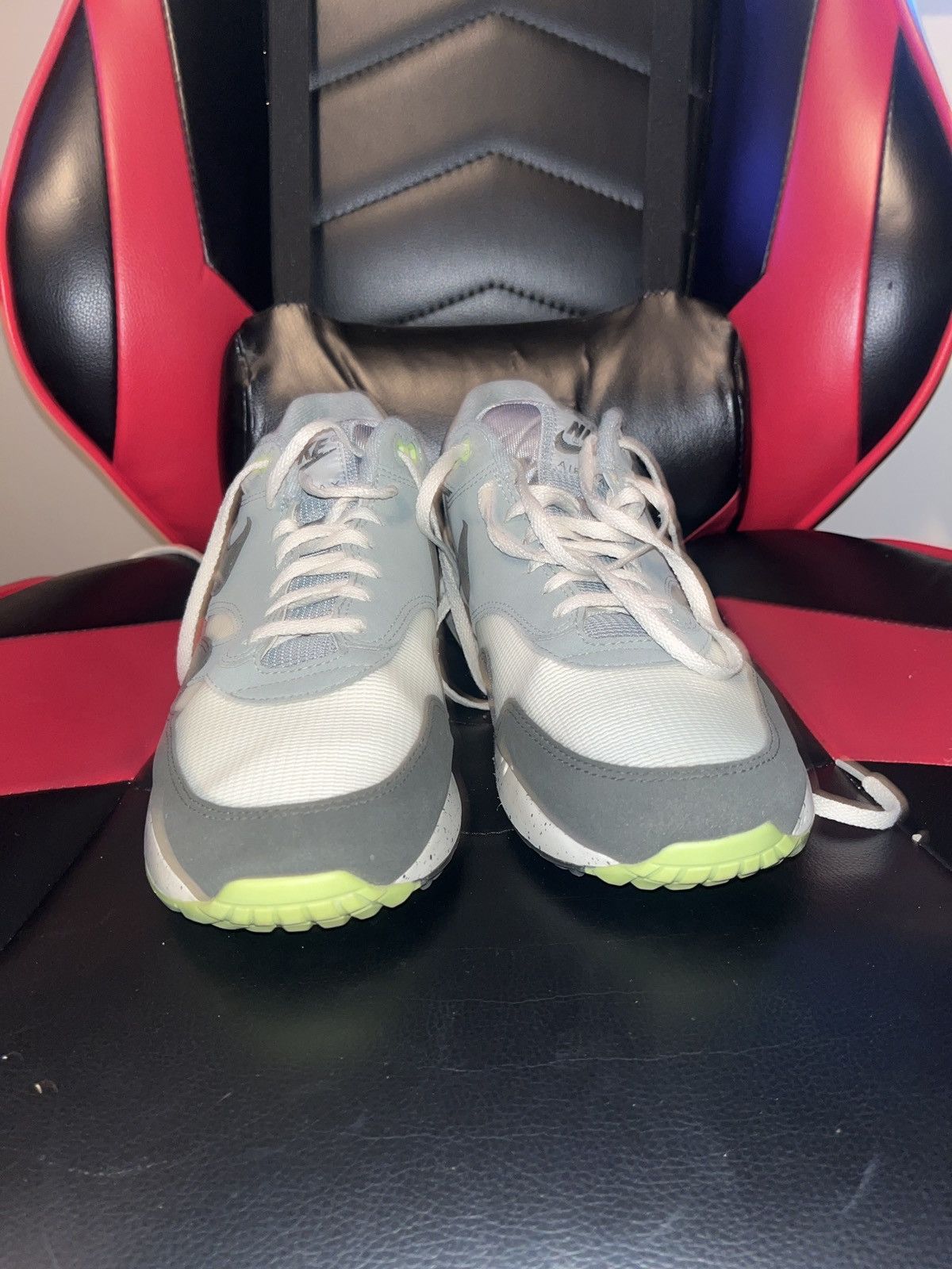 Nike Nike air max golf grey and neon green Size US 12 / EU 45 - 7 Thumbnail