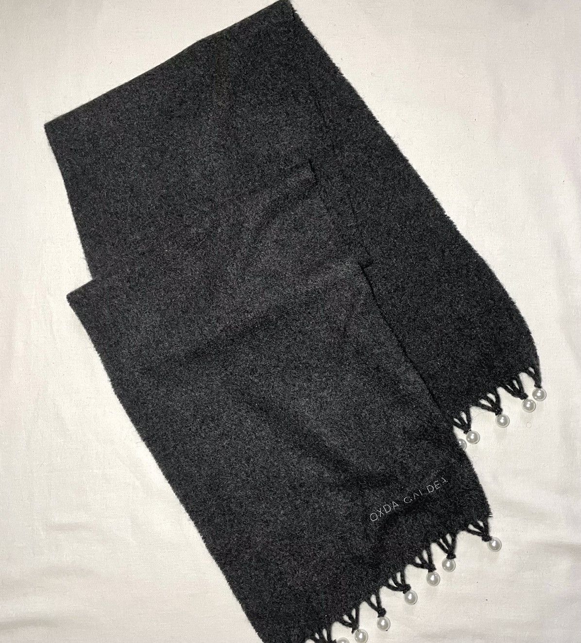 Vintage Oxda galdea wool scarf Size ONE SIZE - 3 Thumbnail