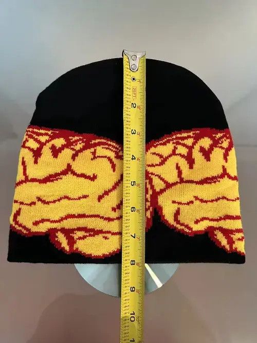 Other Y2K Brain Beanie (yellow) Size ONE SIZE - 4 Thumbnail