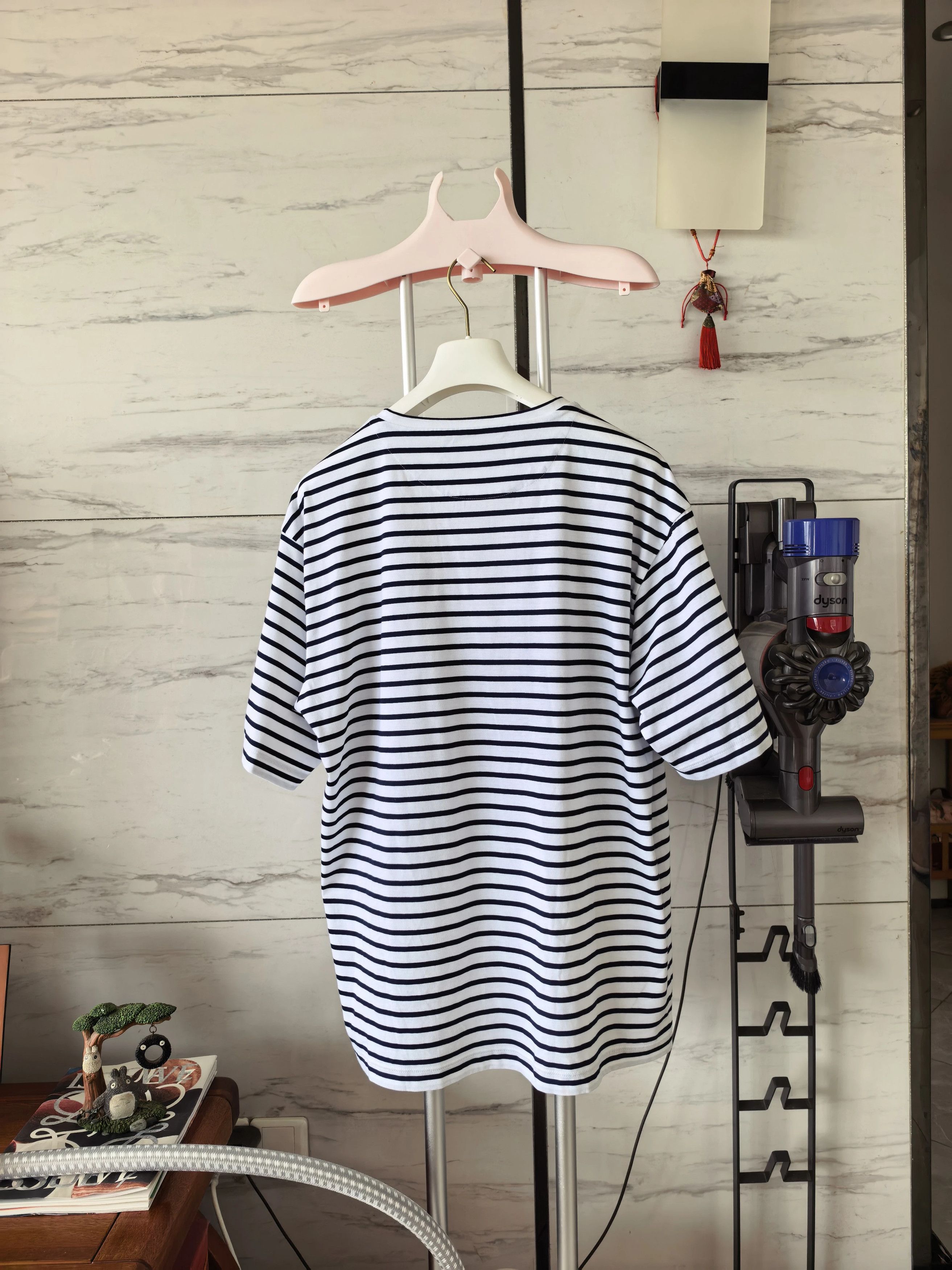 Prada Prada SS25 Striped Short Sleeve Tee XL Size US XL / EU 56 / 4 - 2 Thumbnail