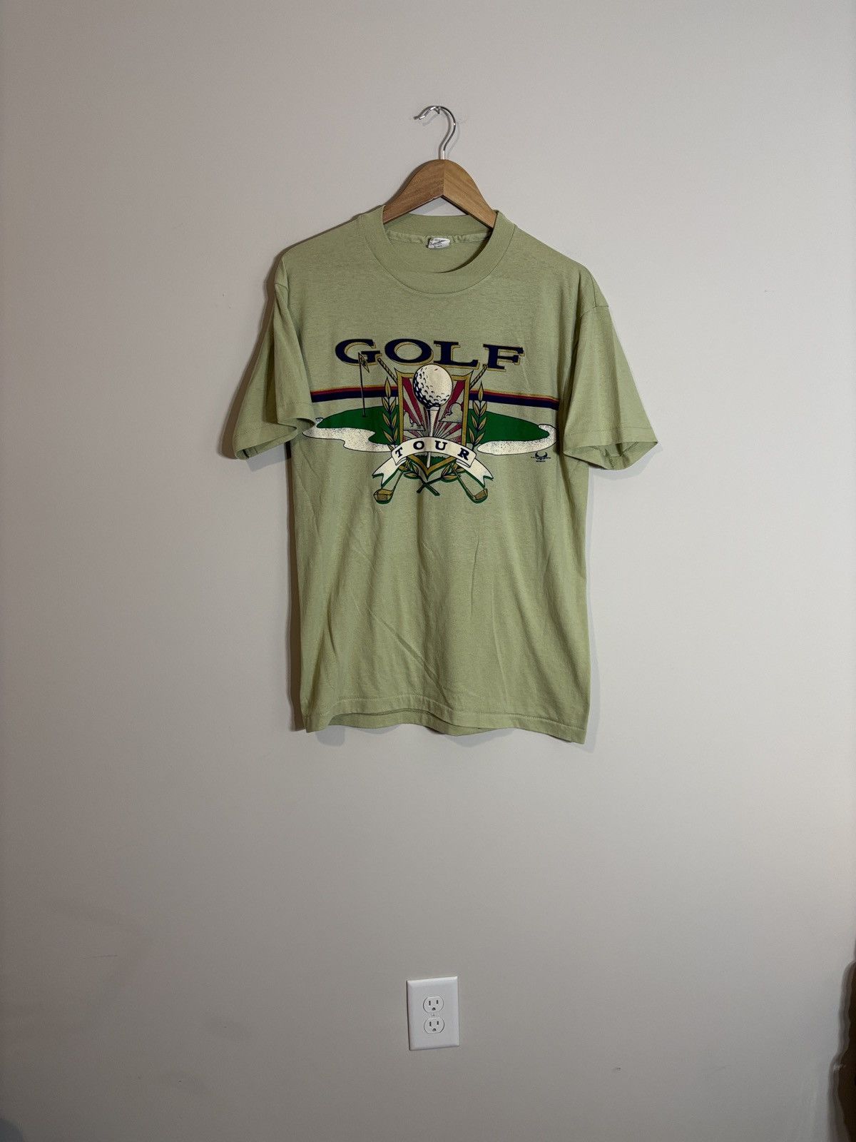 Vintage Vintage 90s Golf Graphic Tee Size US L / EU 52-54 / 3 - 1 Thumbnail