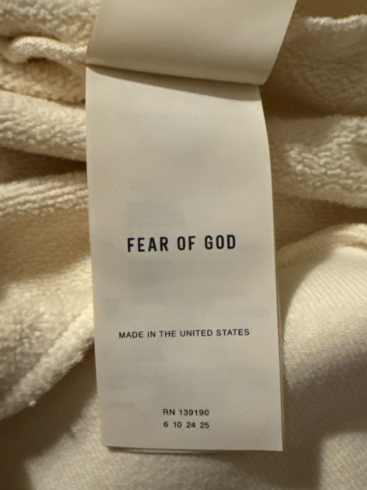 Fear of God Fear of God Civil Collection 213 Chapter Hoodie Size L Size US L / EU 52-54 / 3 - 8 Thumbnail