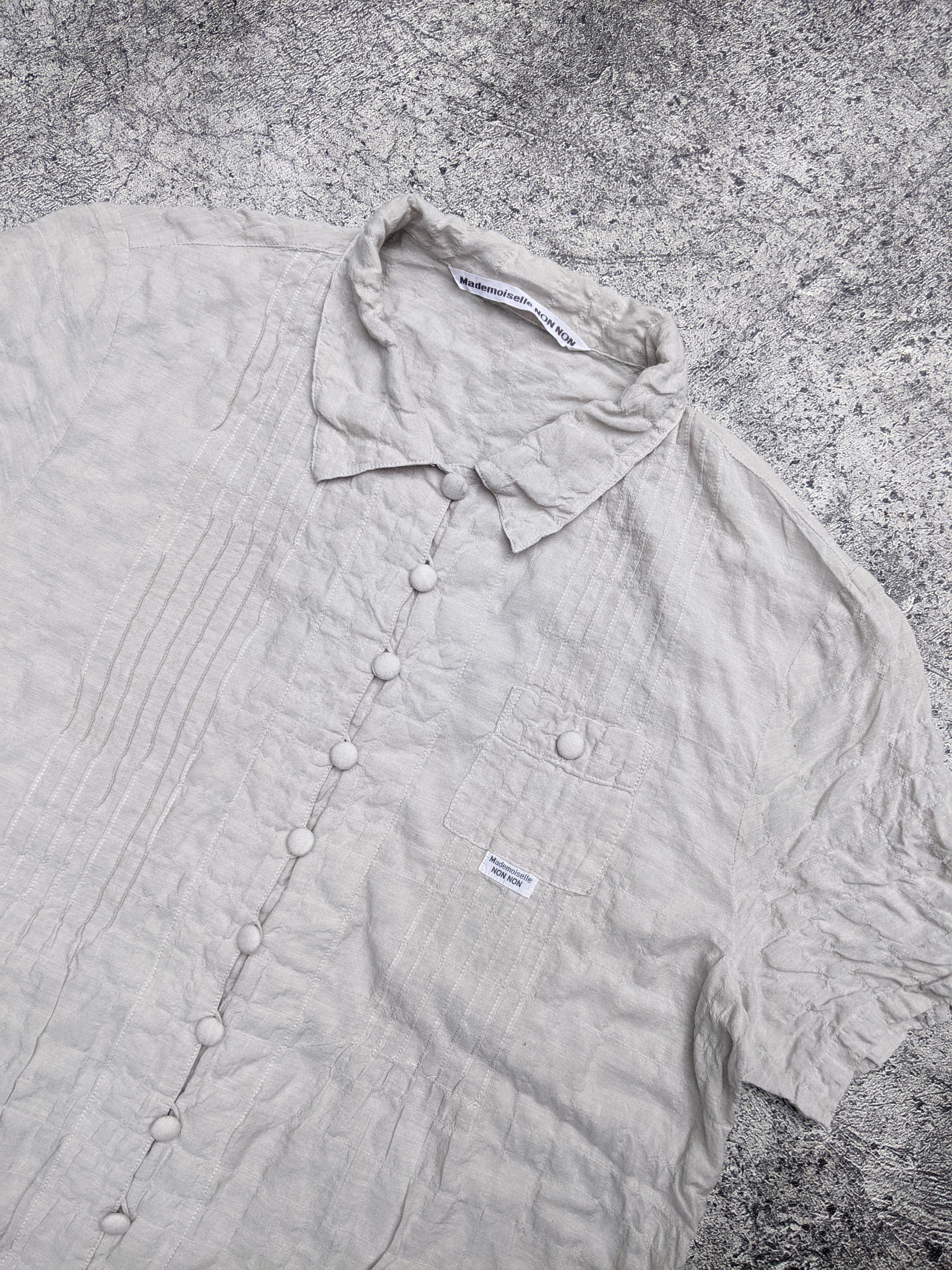 Mademoiselle Non Non Mademoiselle Non Non Button Up Shirt Size L / US 10 / IT 46 - 10 Thumbnail