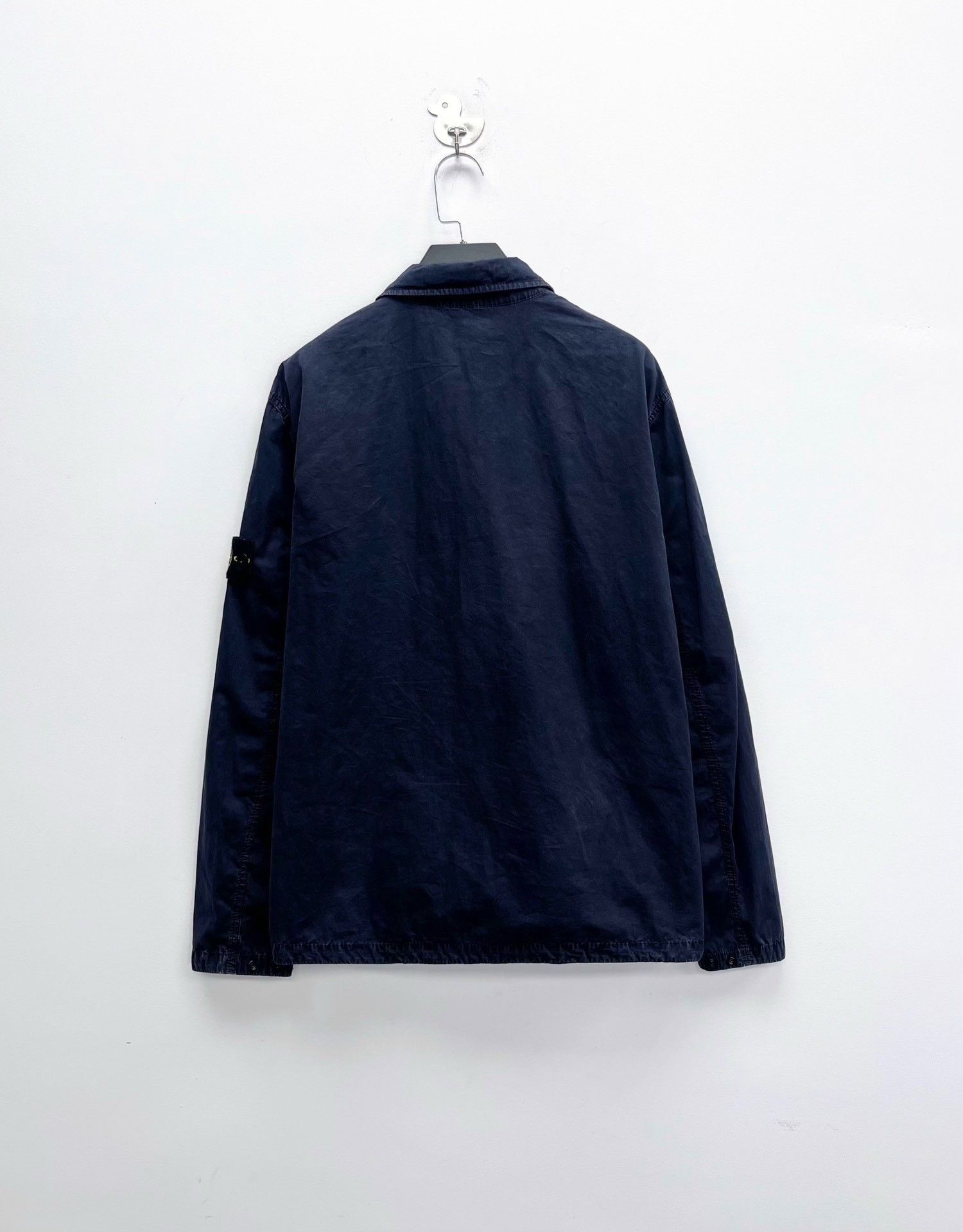 Stone Island Stone Island Deep Blue Washed Work Jacket Size US L / EU 52-54 / 3 - 2 Thumbnail