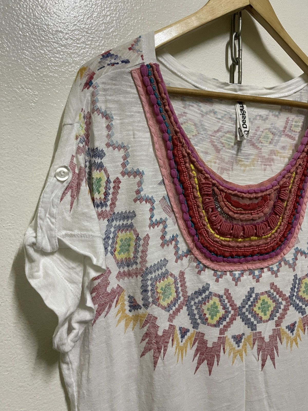 Desigual Desigual Navajo T Shirt Size XL / US 12-14 / IT 48-50 - 2 Thumbnail