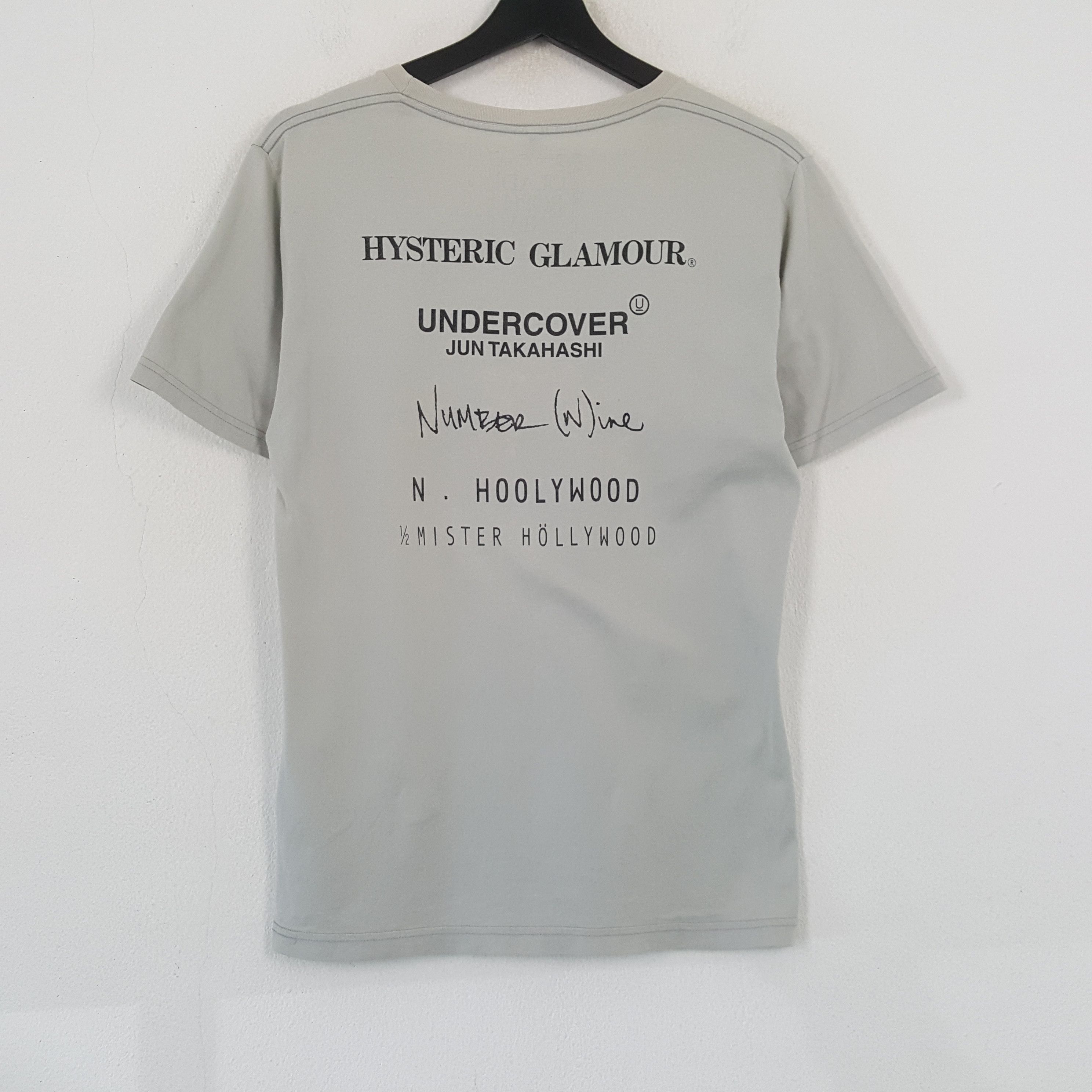 Hysteric Glamour HYSTERIC GLAMOUR Undercover Number Nine Tshirt C285N48 Size US S / EU 44-46 / 1 - 3 Thumbnail