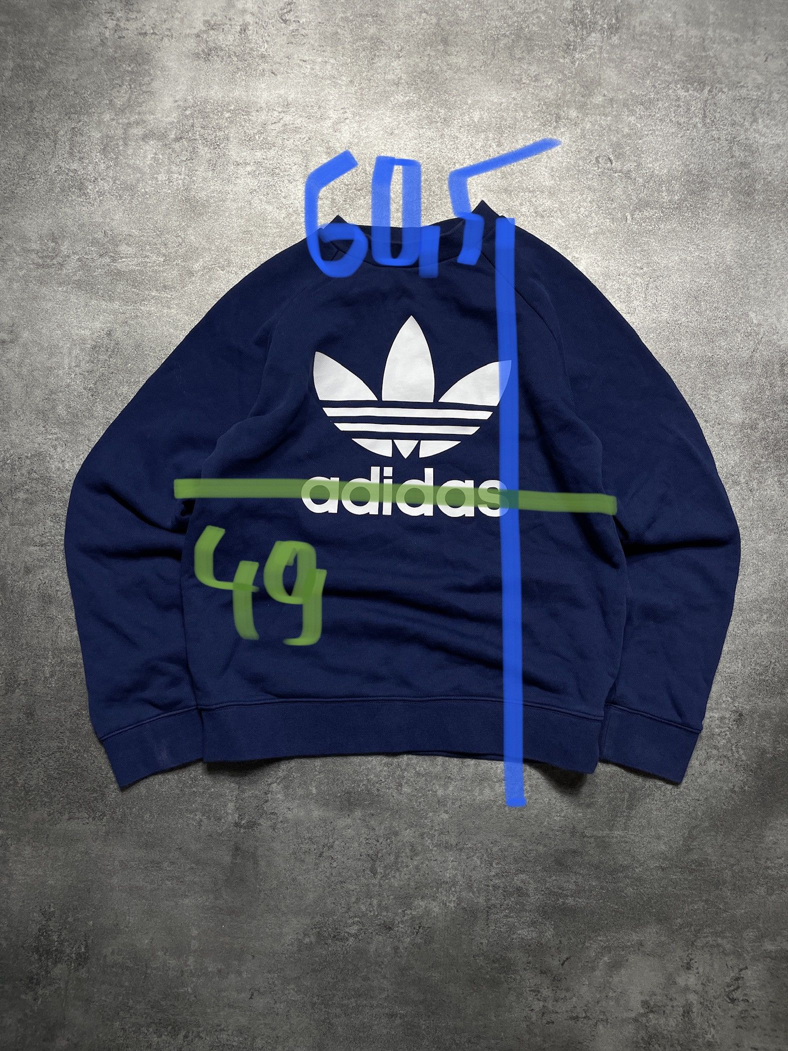 Adidas Adidas Big Logo Sweatshirt Boxy Fit Cozy Solid Size S / US 4 / IT 40 - 14 Thumbnail