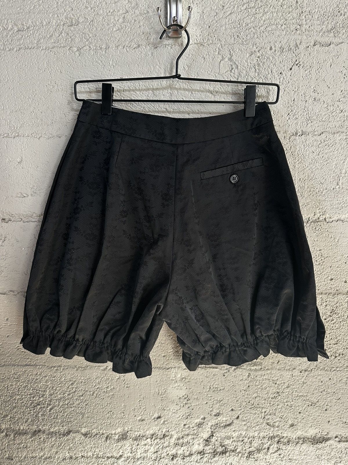 Simone Rocha Simone Rocha black floral bloomers shorts Size 26" / US 2 / IT 38 - 3 Thumbnail