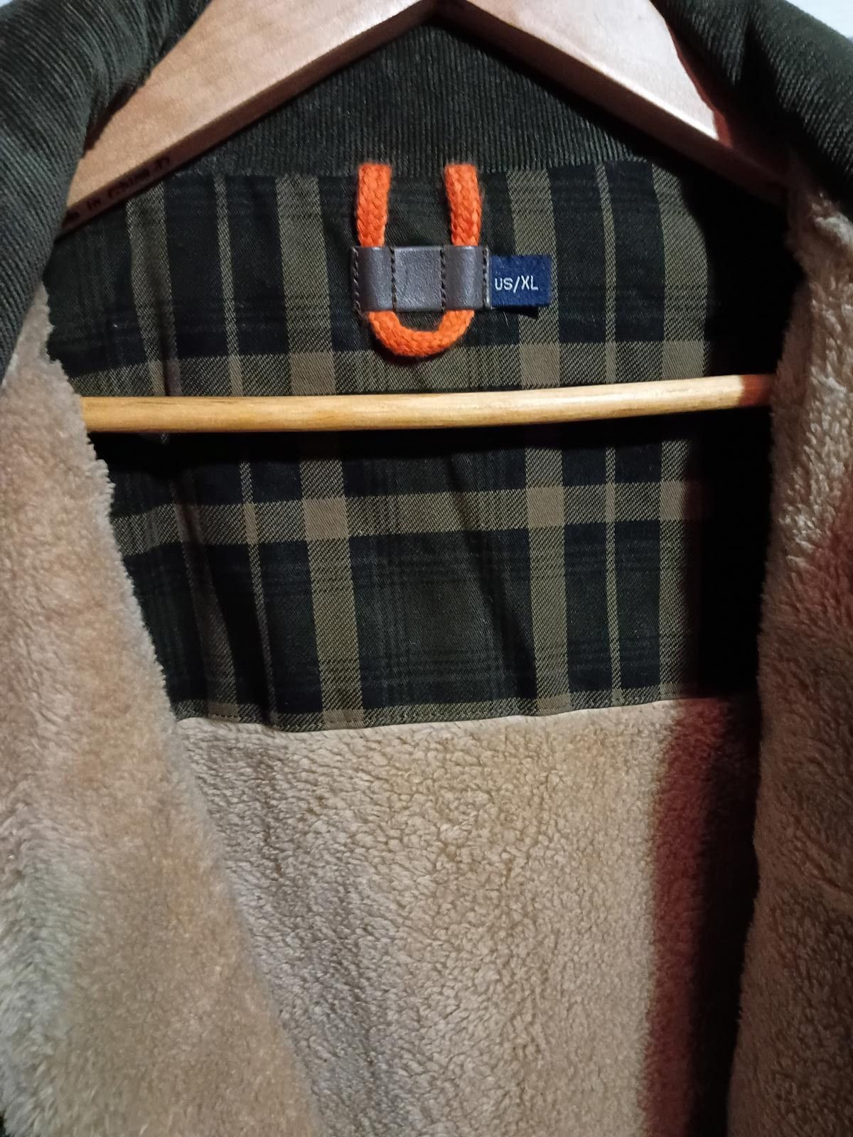 Unknown London Men's Plaid Jacket with Sherpa Lining, Size XL Size US XL / EU 56 / 4 - 2 Thumbnail
