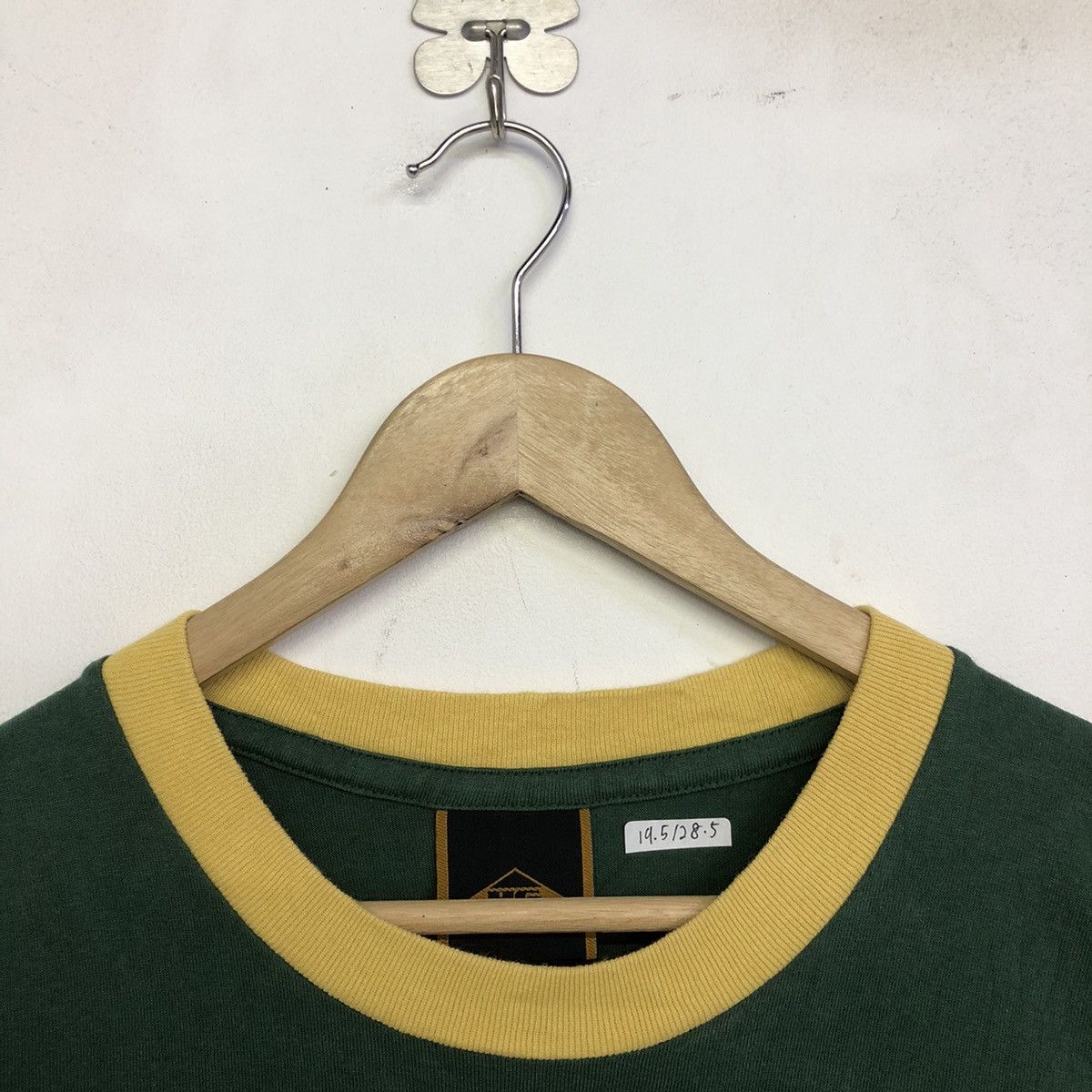 Hysteric Glamour × Japanese Brand × Vintage Vintage Hysteric Glamour University Ringer Sleeve Tshirt Size US L / EU 52-54 / 3 - 4 Thumbnail